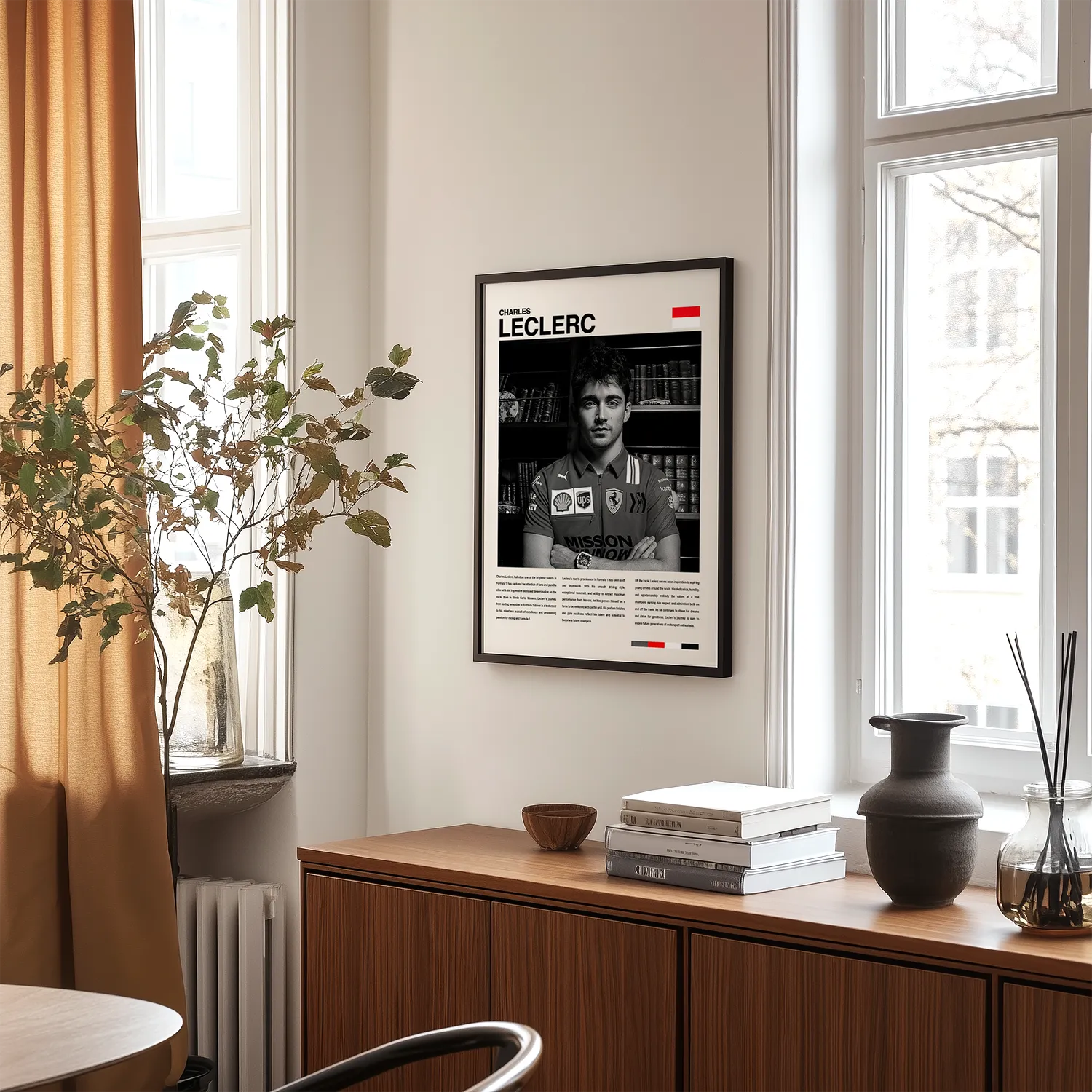 Charles Leclerc Plakat