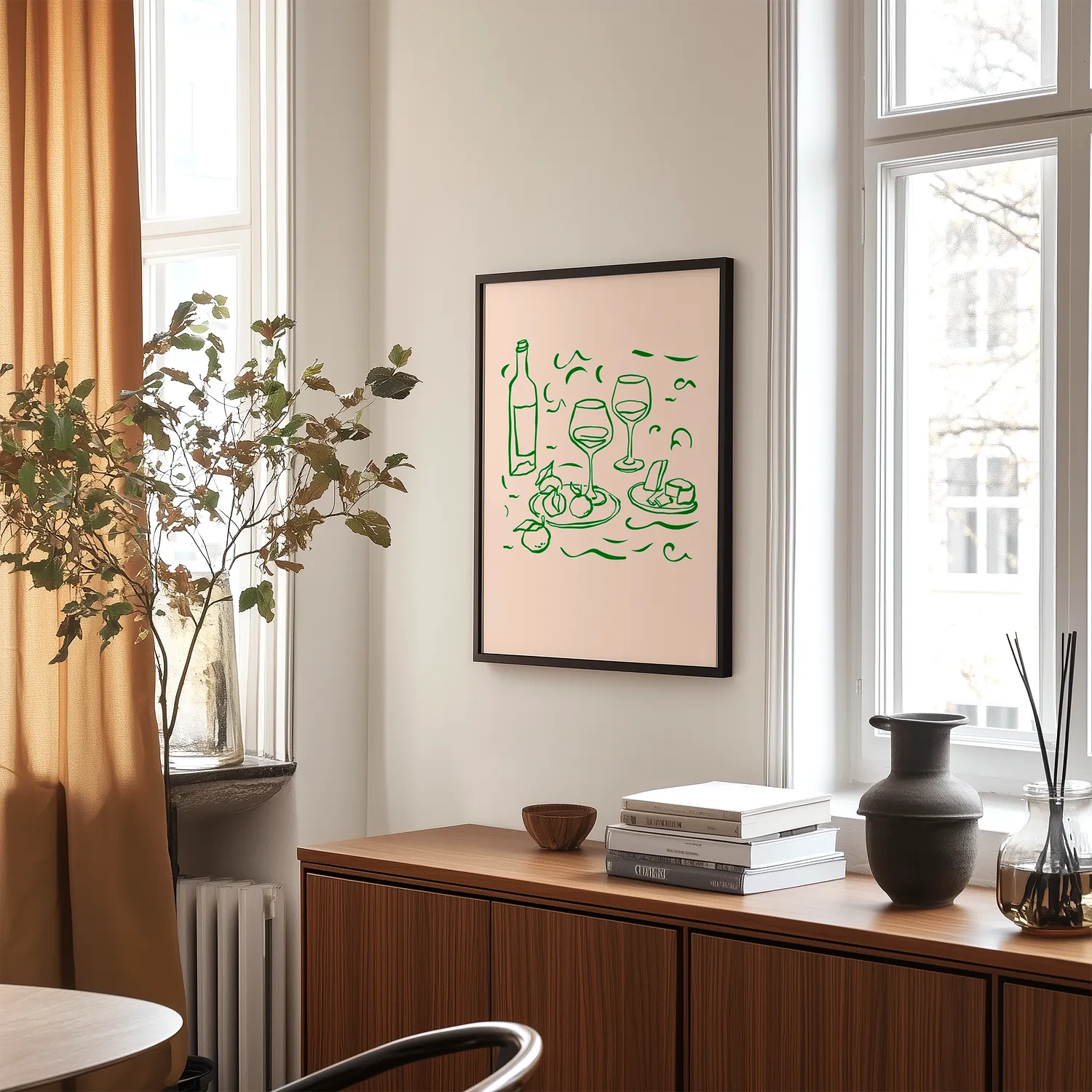 Wine Is Simple Plakat