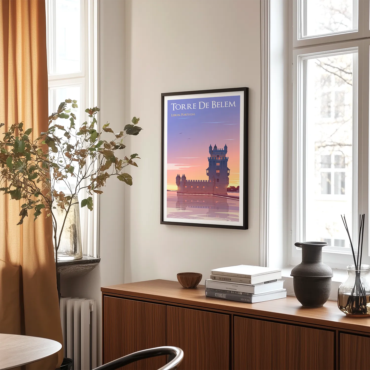 Torre De Belem Plakat