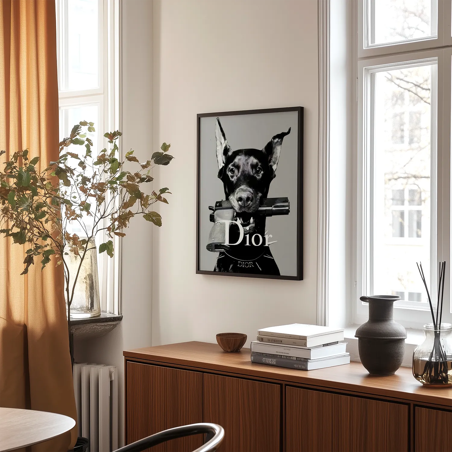 Dior Dog Plakat