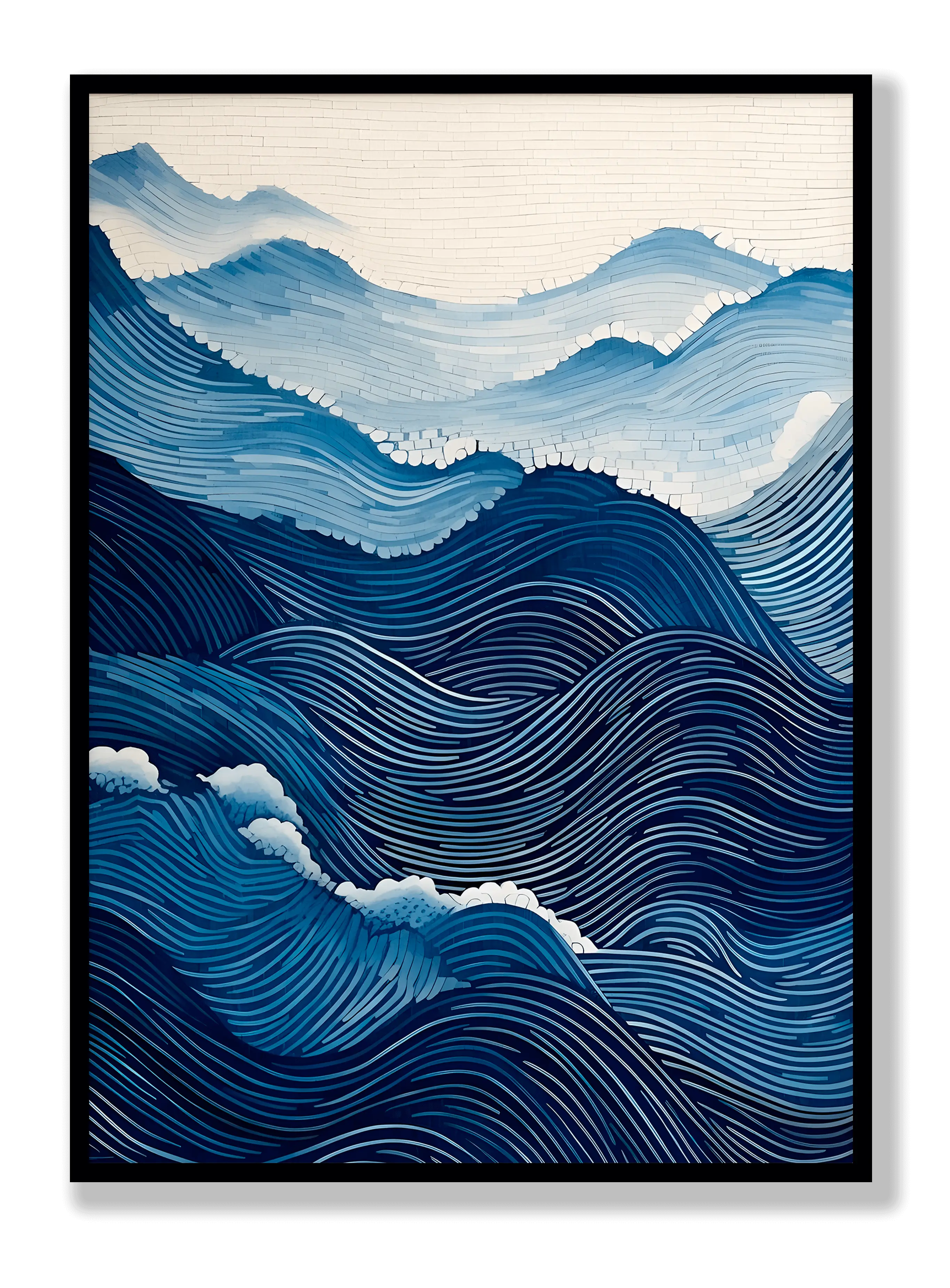 Wavy Art Plakat