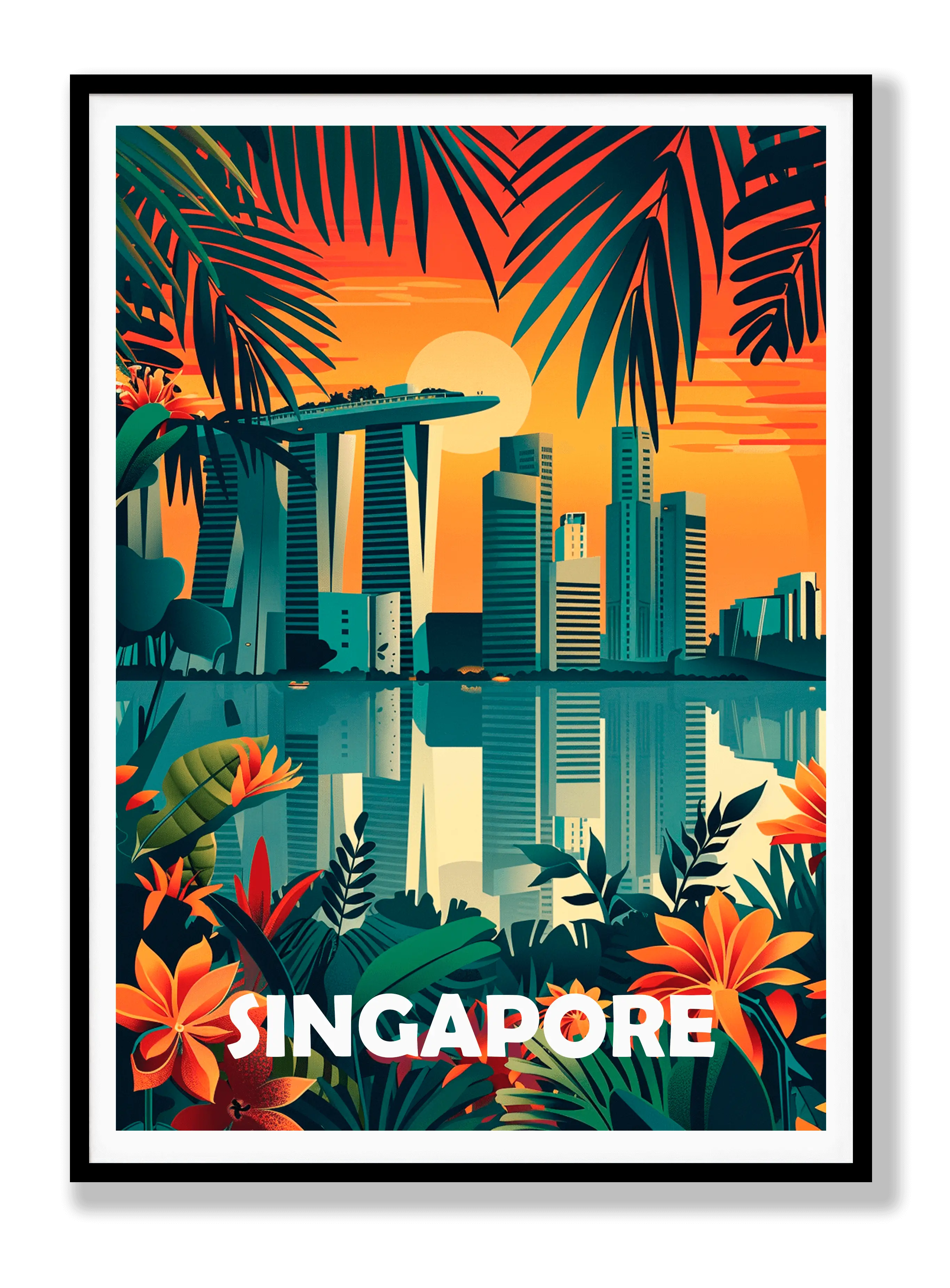 Singapore Plakat