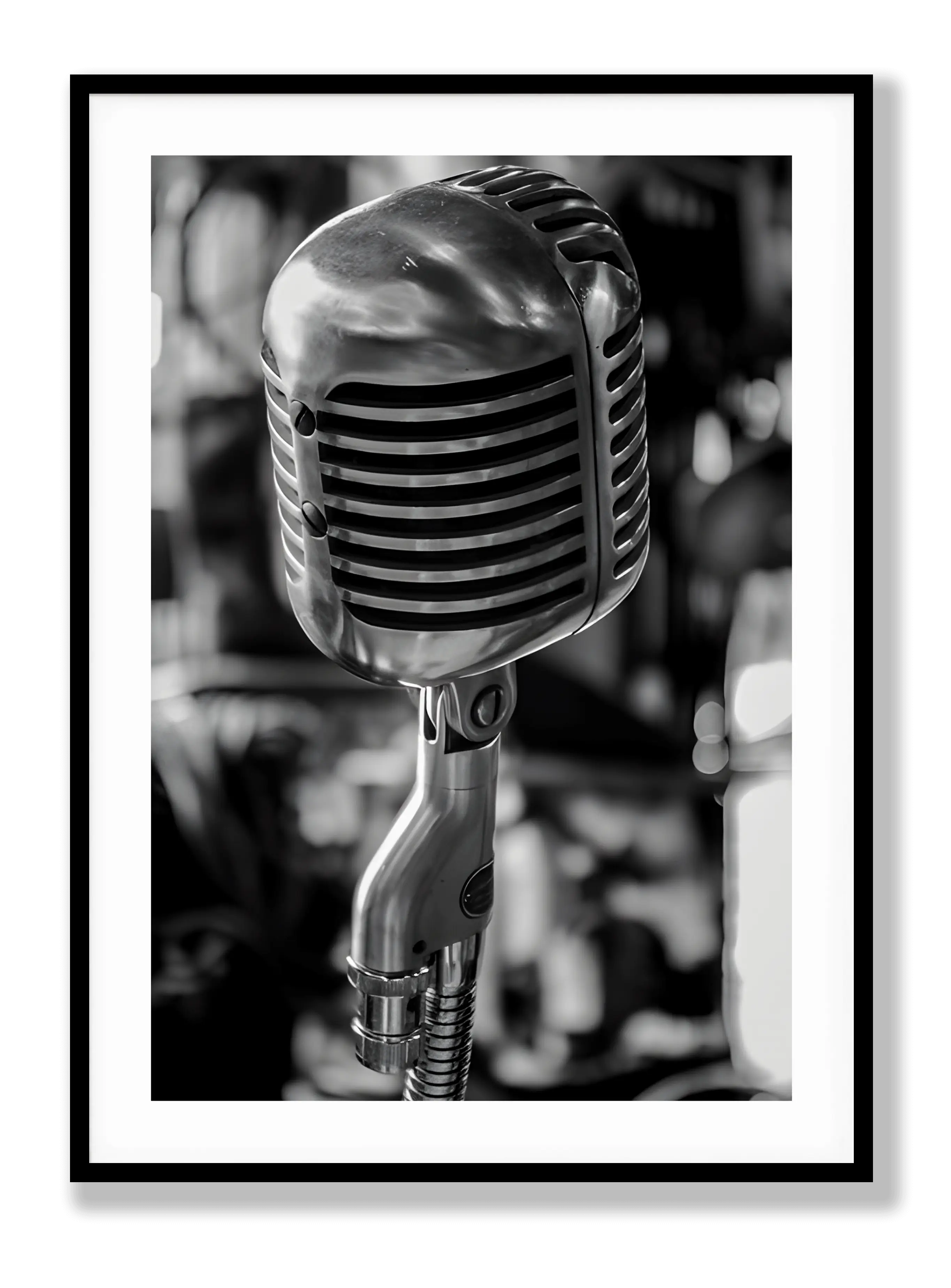 Antique Microphone Plakat