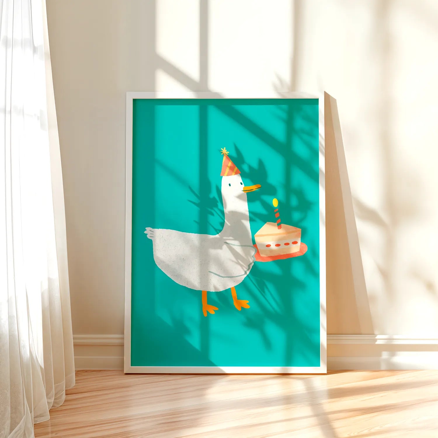 Ducks Birthday Plakat