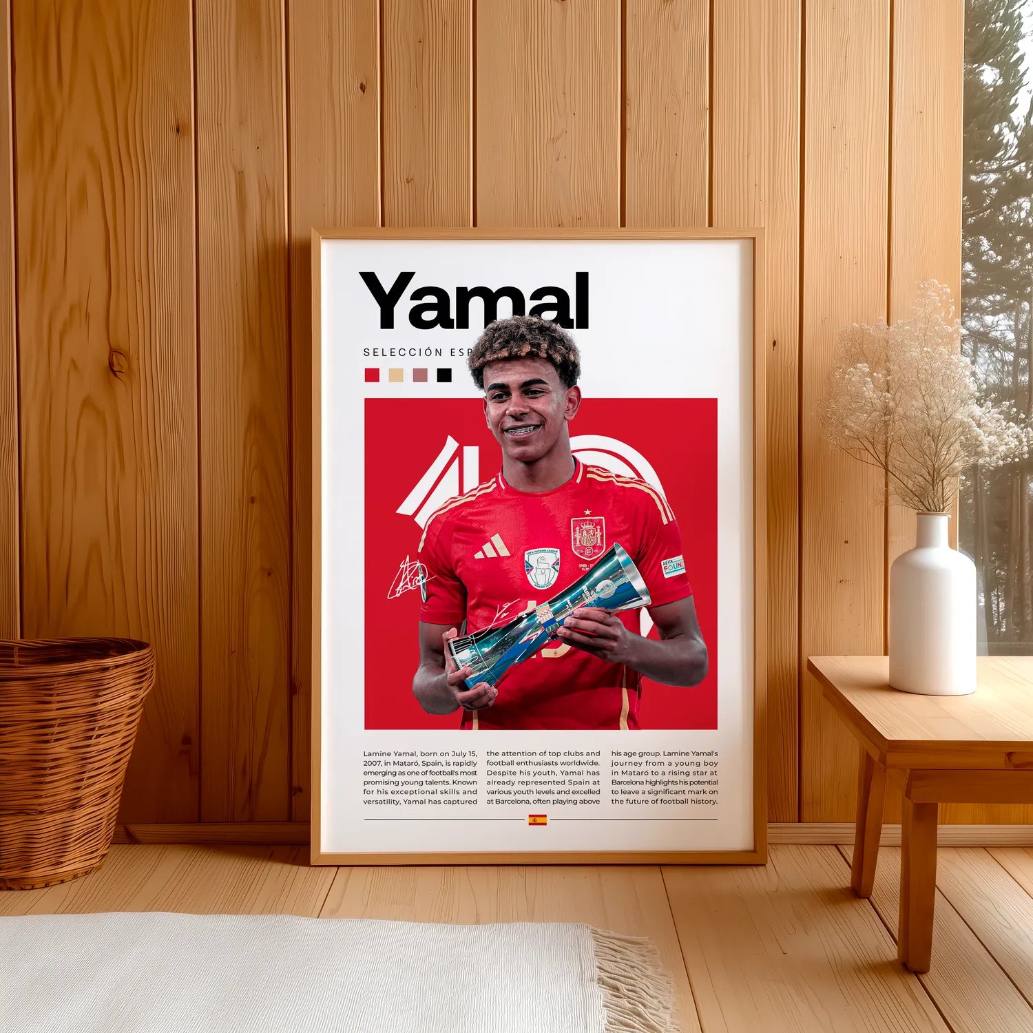 Lamine Yamal No. 2 Plakat