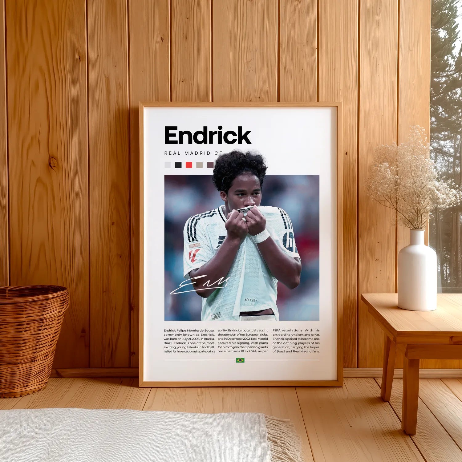 Endrick Felipe Plakat