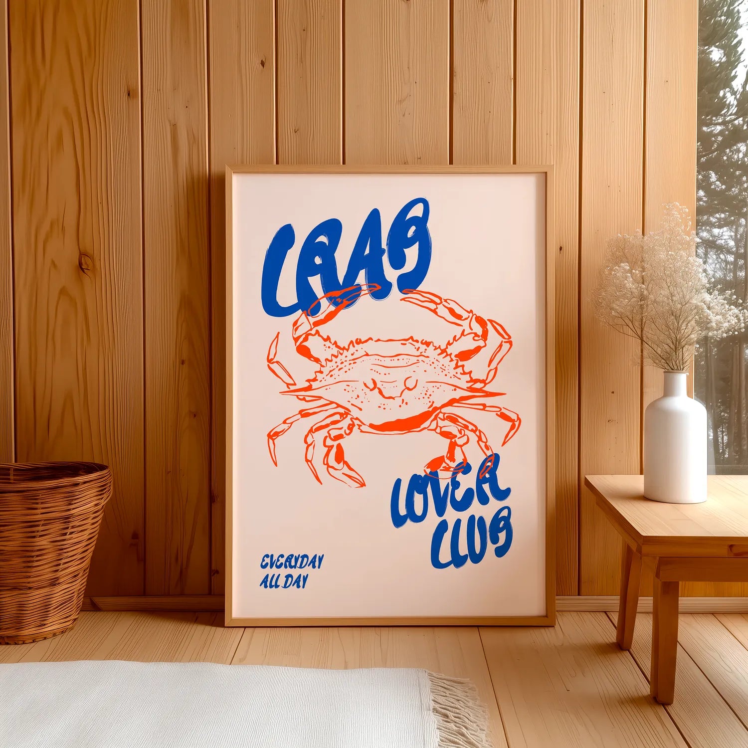 Crab Lover Club Plakat