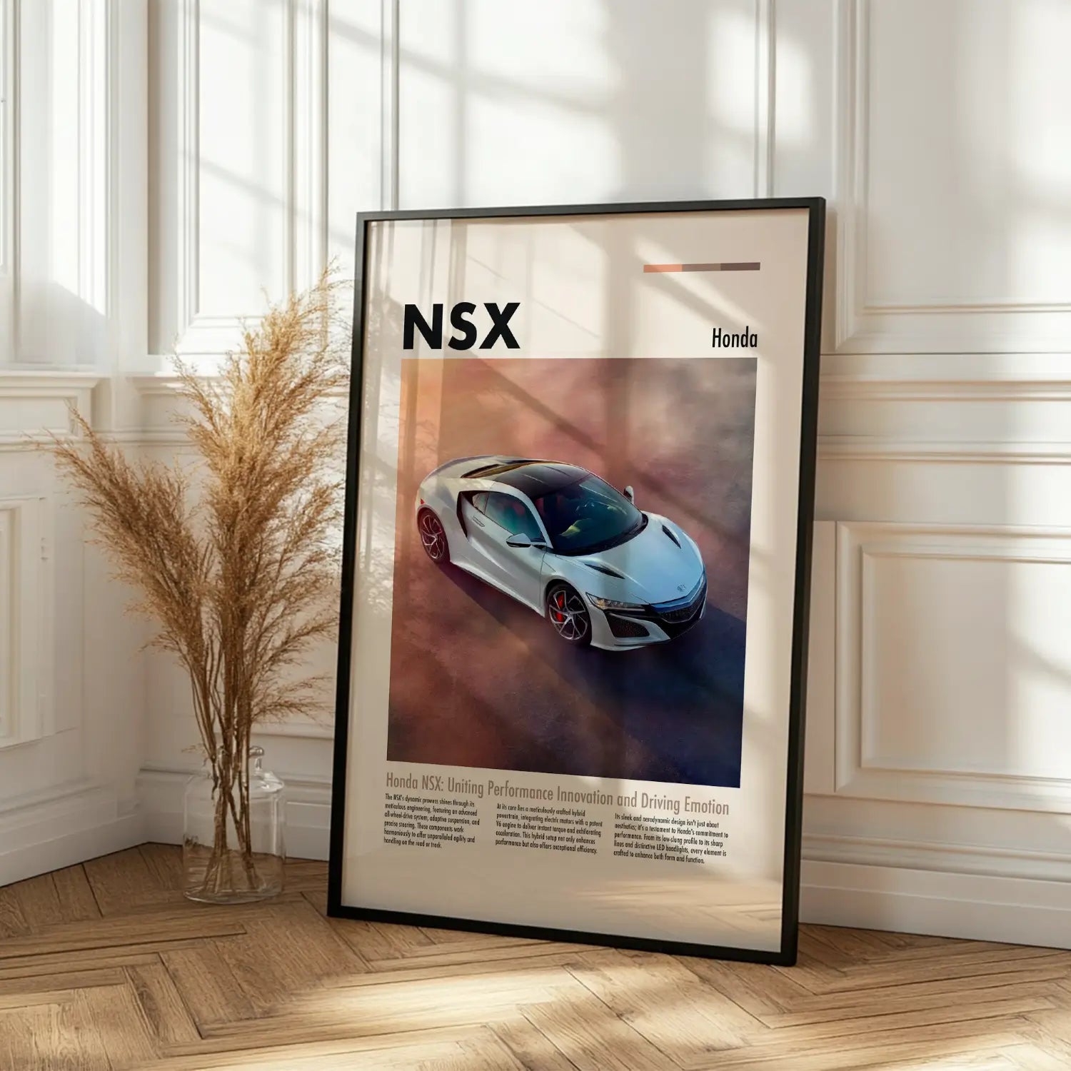 Honda NSX Plakat