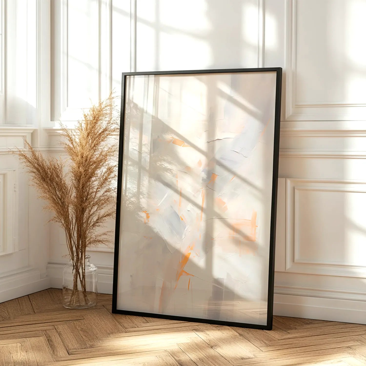 Abstract White 2 Plakat