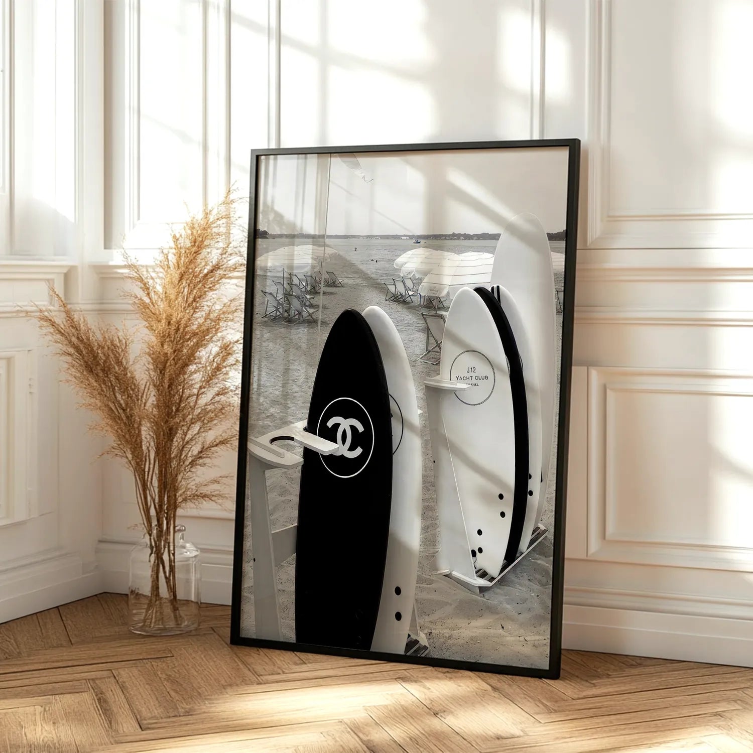 Chanel Surfboards Plakat