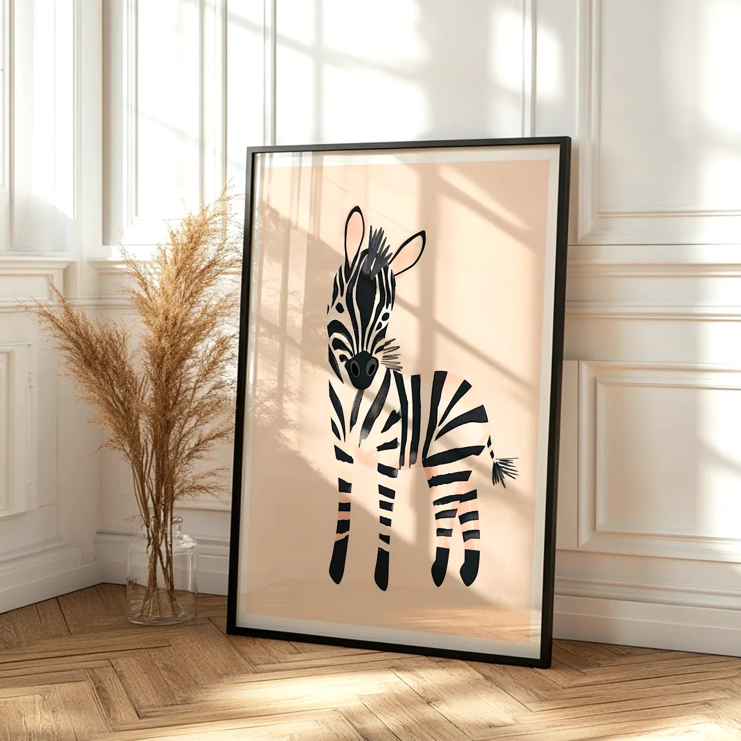 Friendly Zebra Plakat