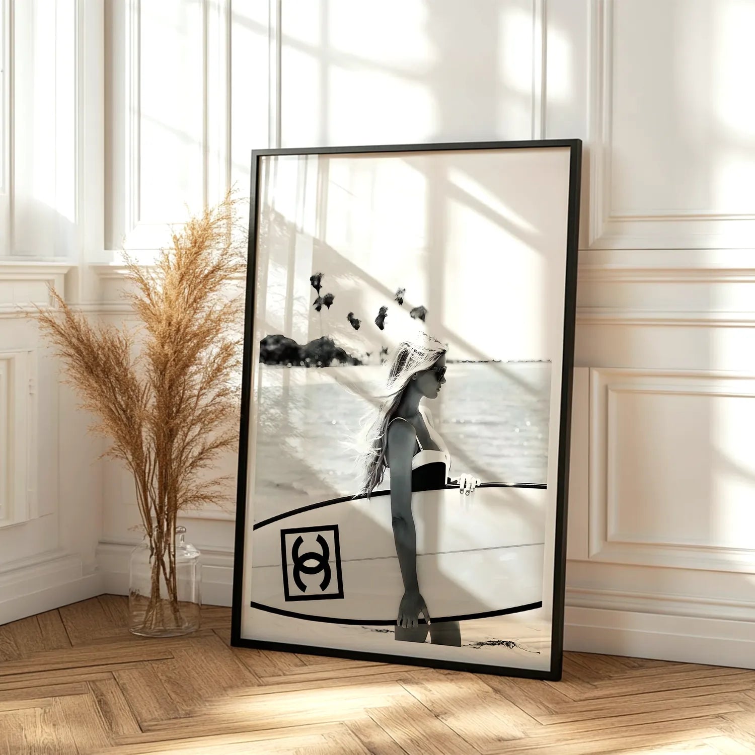 Chanel Surfboard Plakat