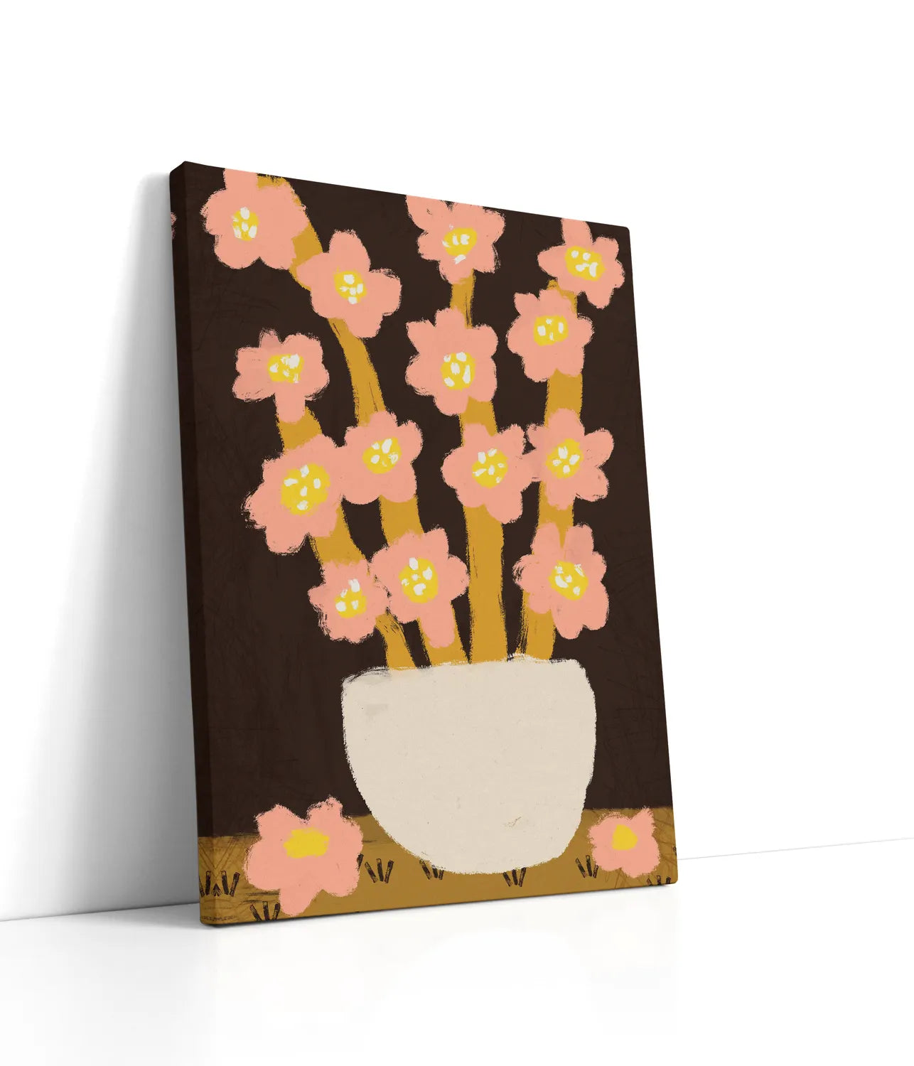 Pastel Flower Impression No 5 Lærred