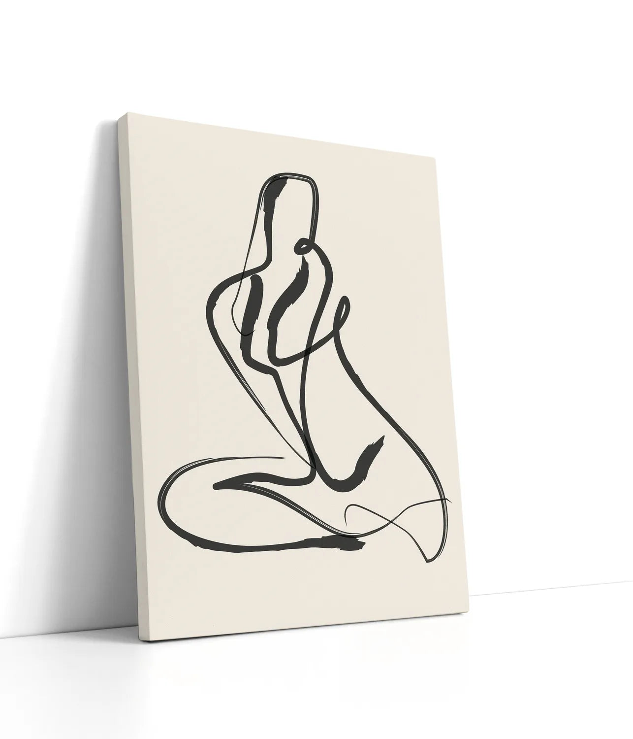 Life Drawing Sketch Lærred