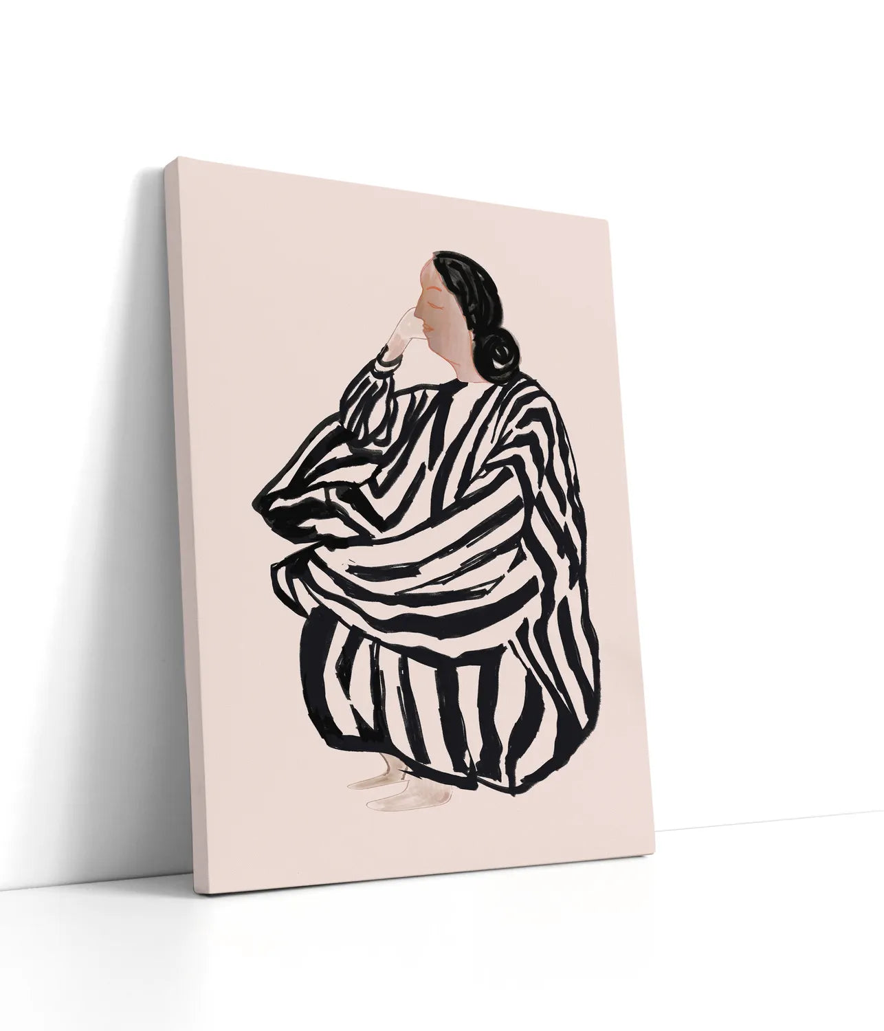 Female Figure 1 Lærred