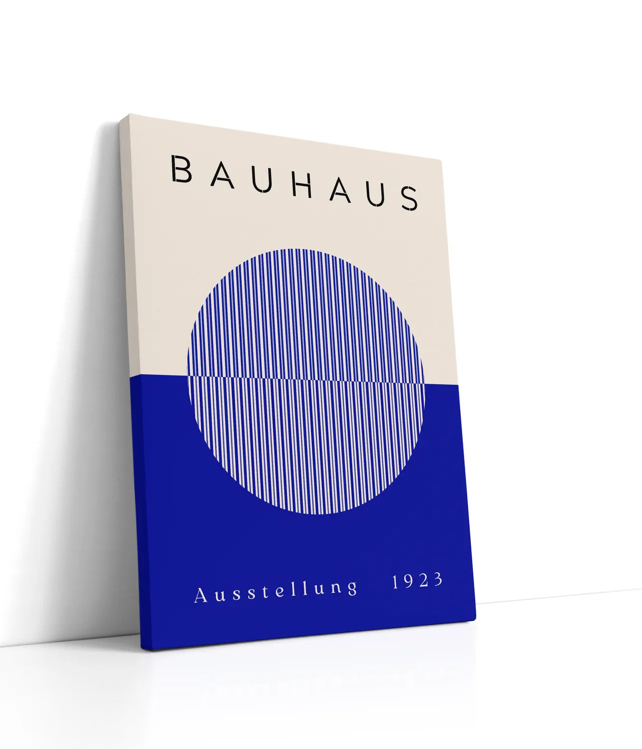 Bauhaus Blue Sea Lærred