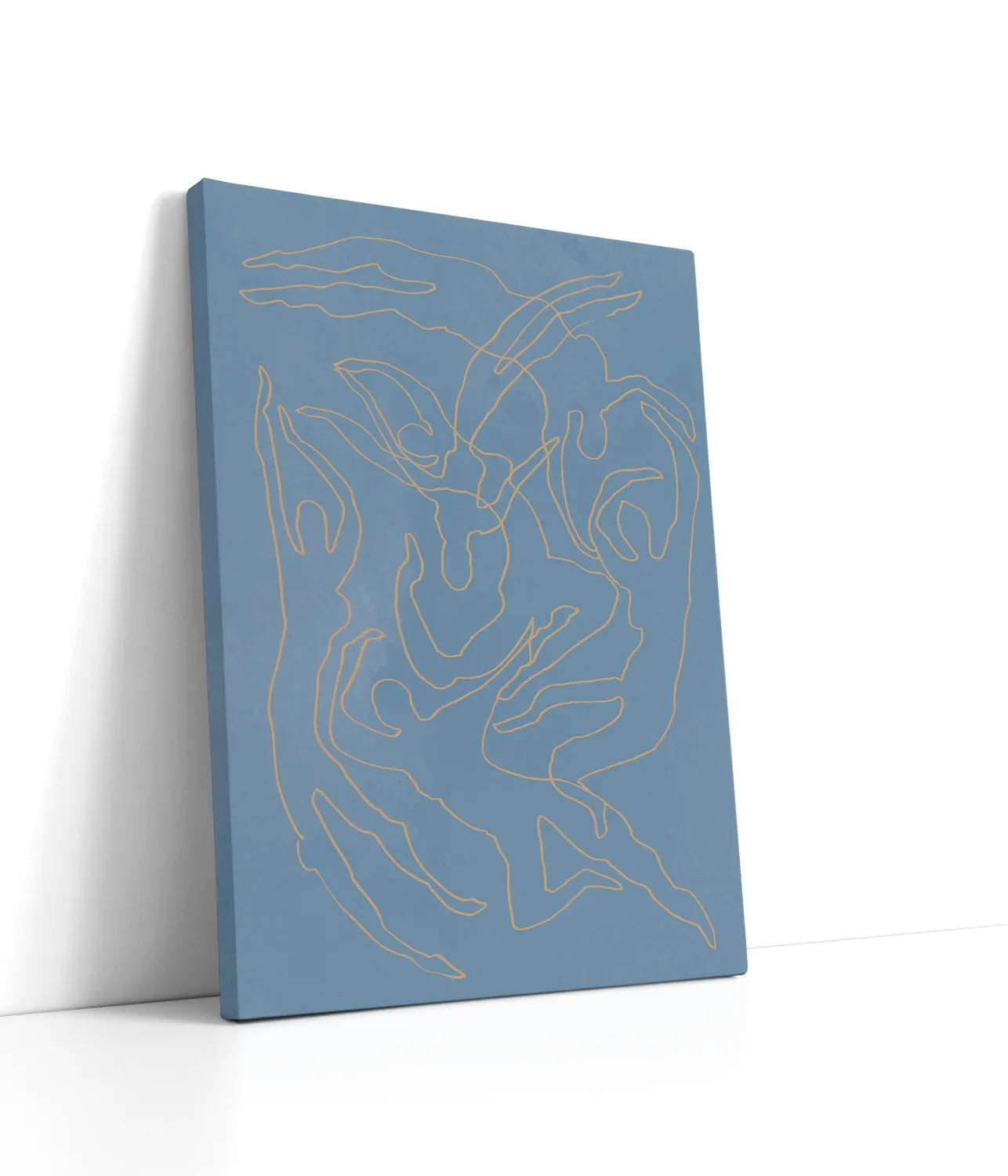 Blue Swimmers Lærred