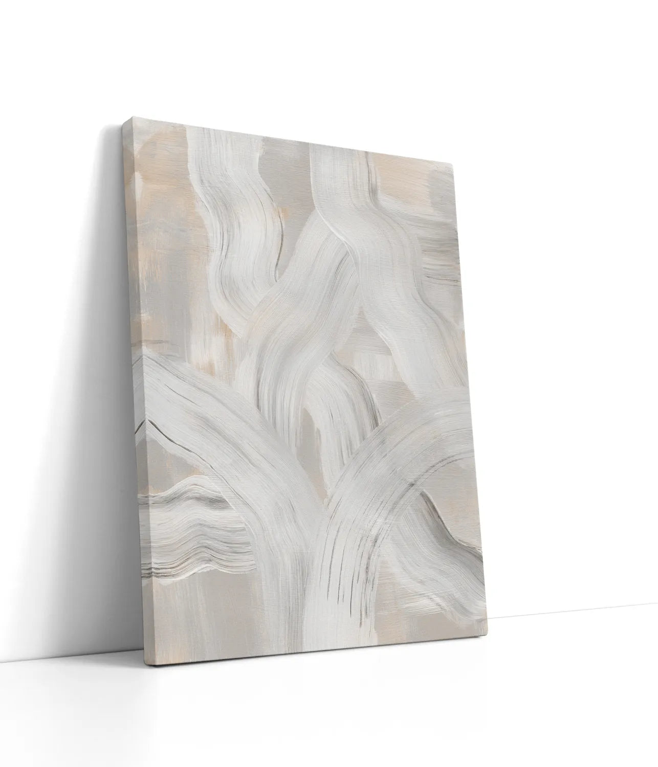 Abstract Brush Strokes 126 Lærred