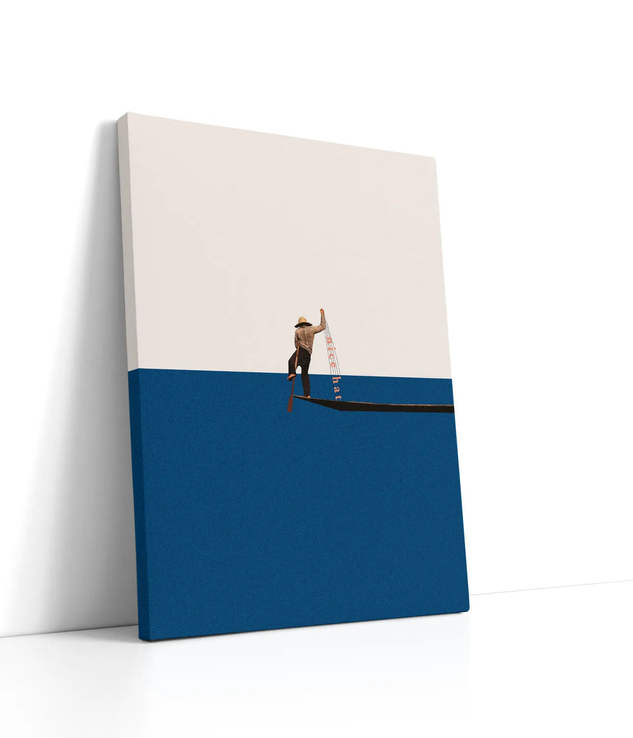 Fishing for compliments Lærred