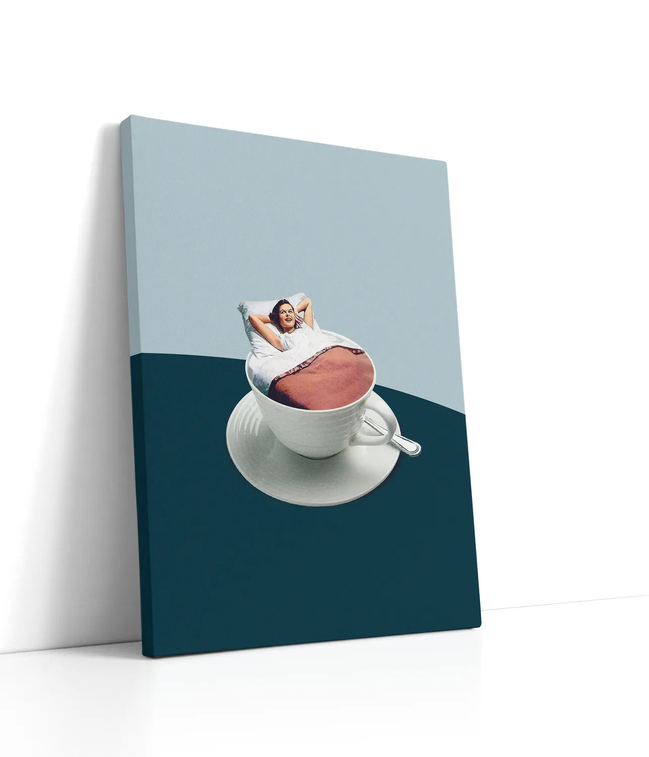 Morning rituals Lærred