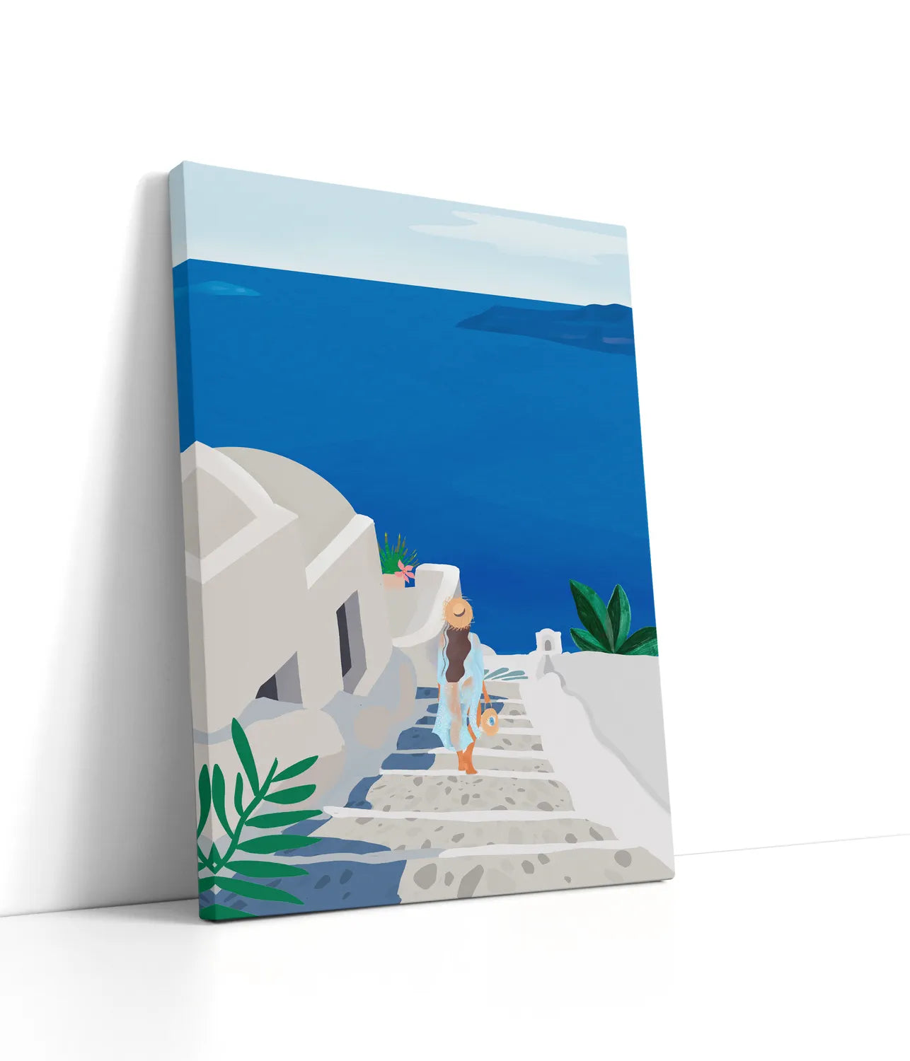 Into the Blue Lærred