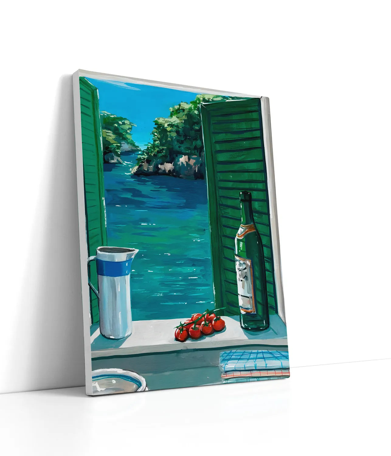 Foreign Window Lærred