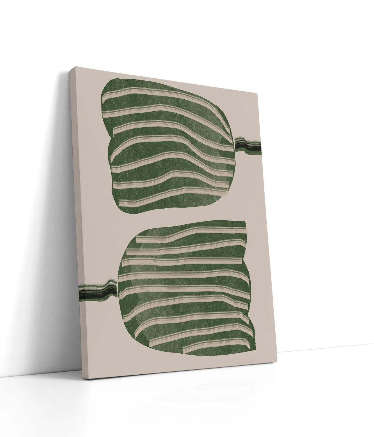 Abstract Tulips Lærred