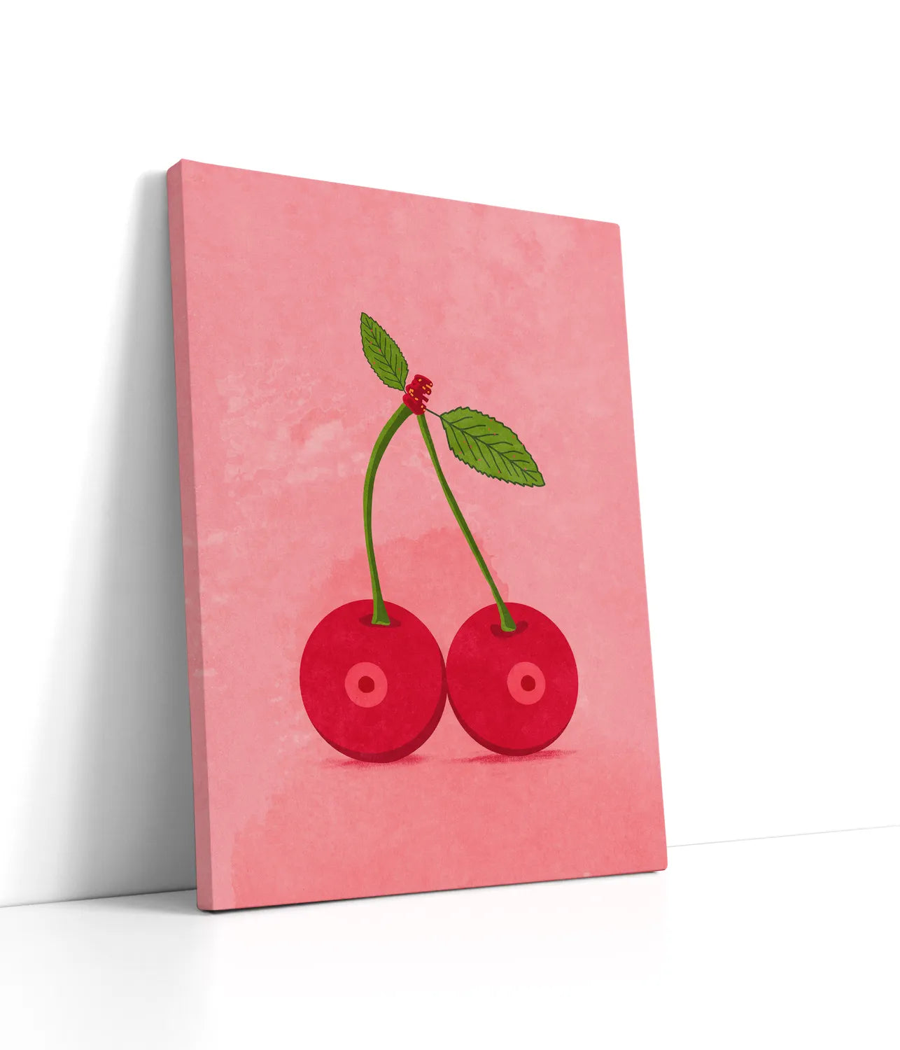 Cherry Boobs Lærred