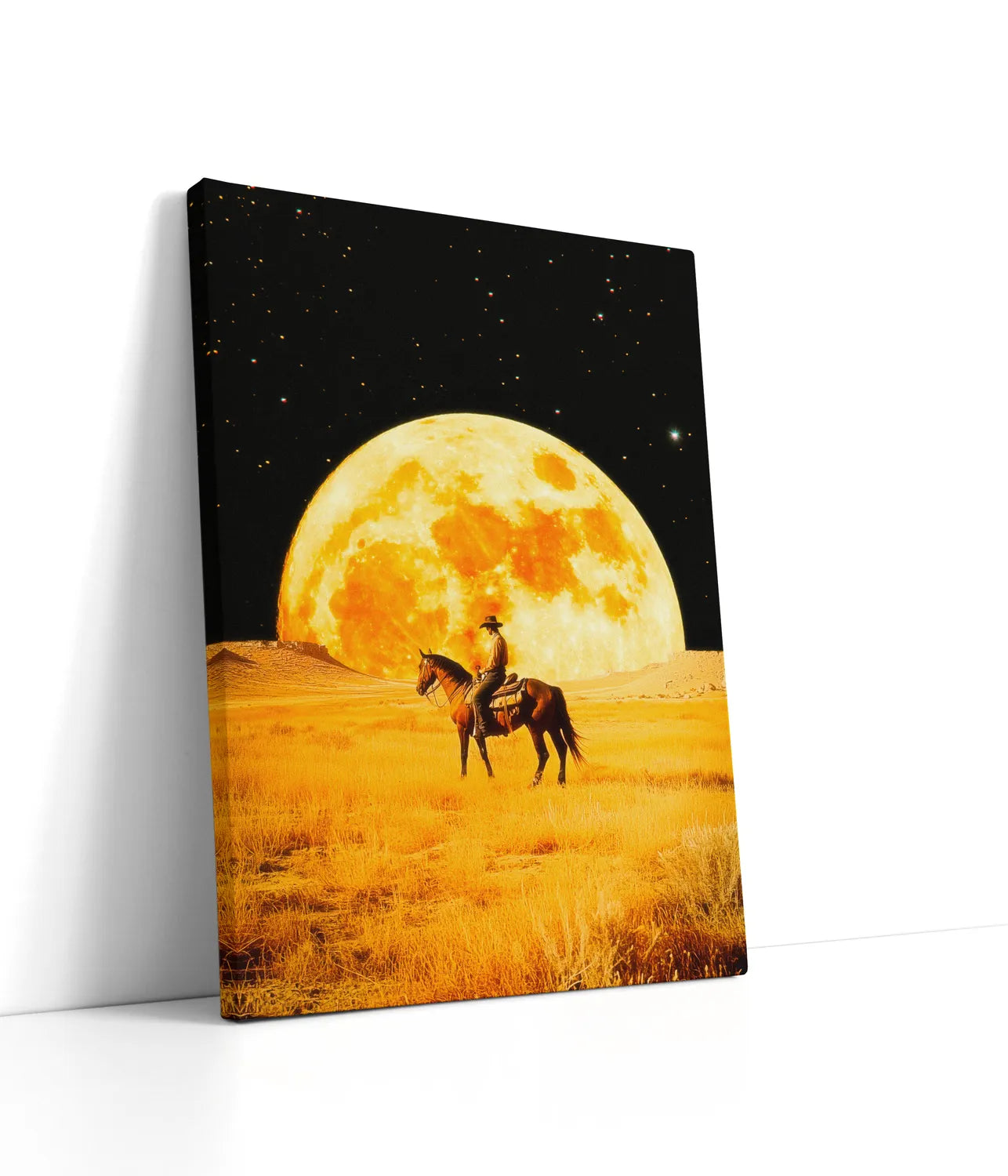 Lunar Cowboy Lærred