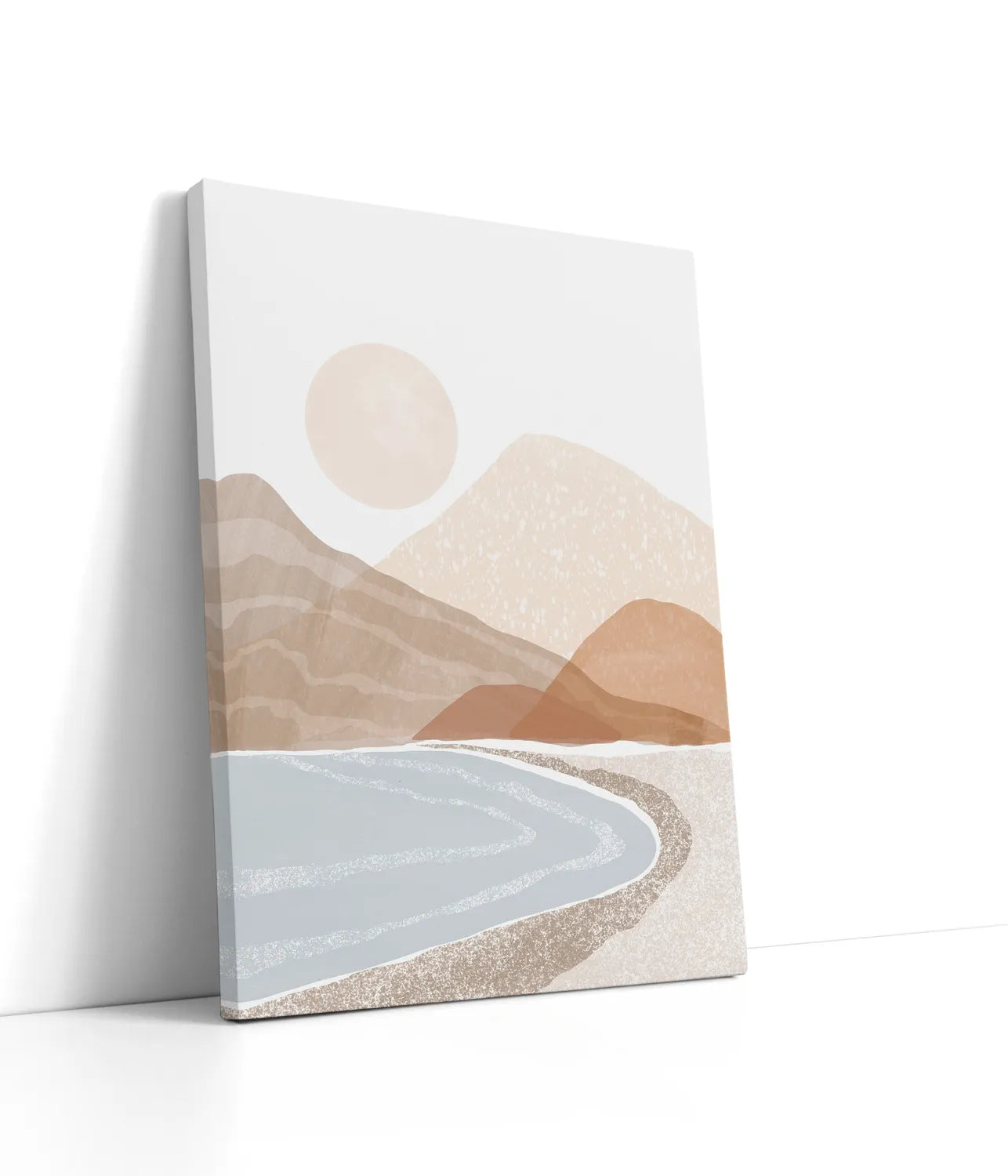 Beach Sunset Art Lærred