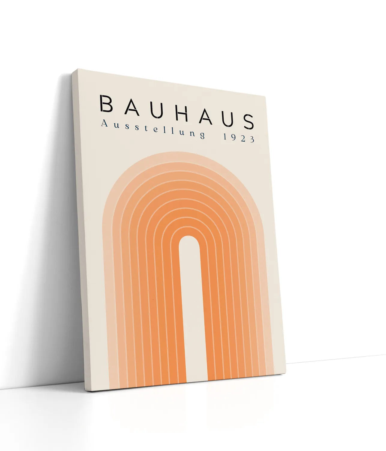 Bauhaus Orange Bridge Lærred