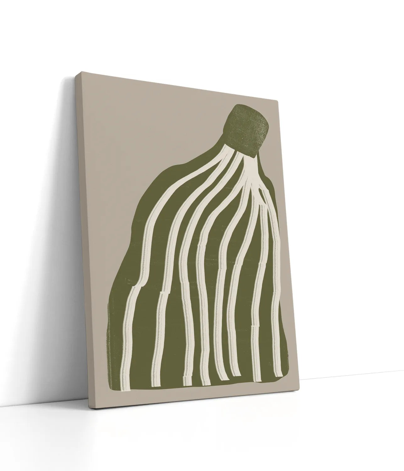 Modern Flower Lærred