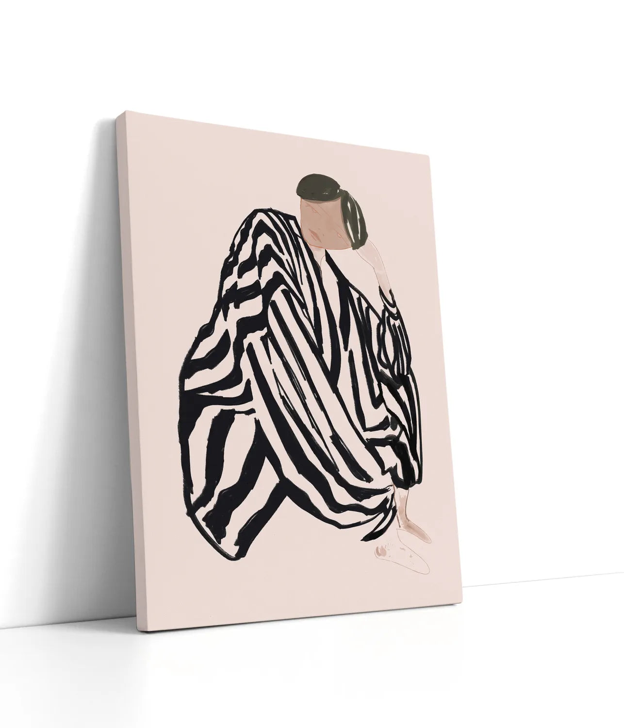 Female Figure 2 Lærred