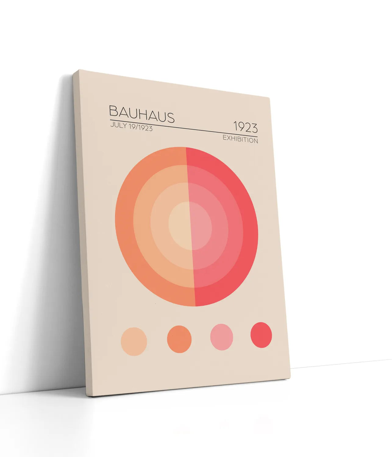 Bauhaus Pembe Daire Lærred