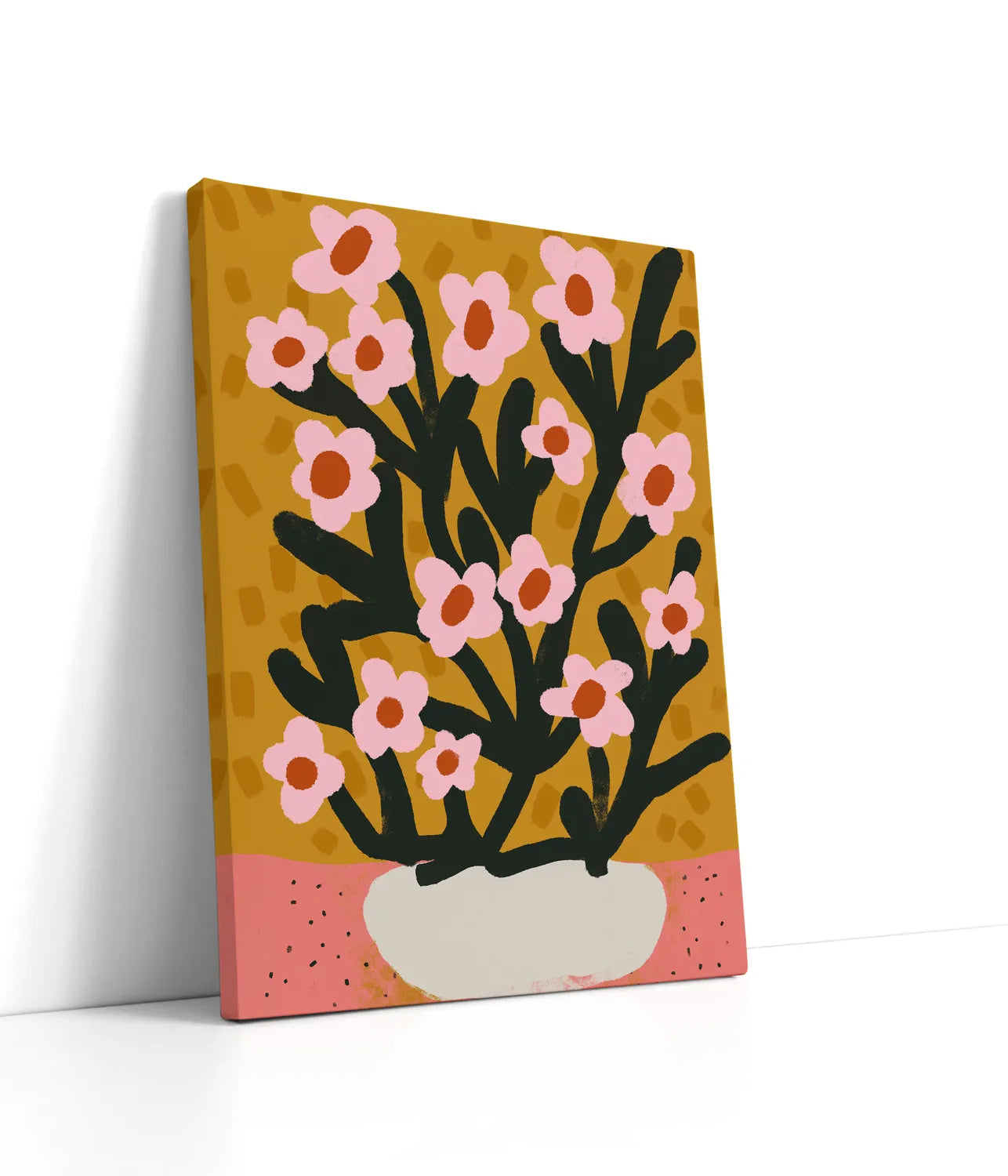 Pastel Flower Impression No 2 Lærred