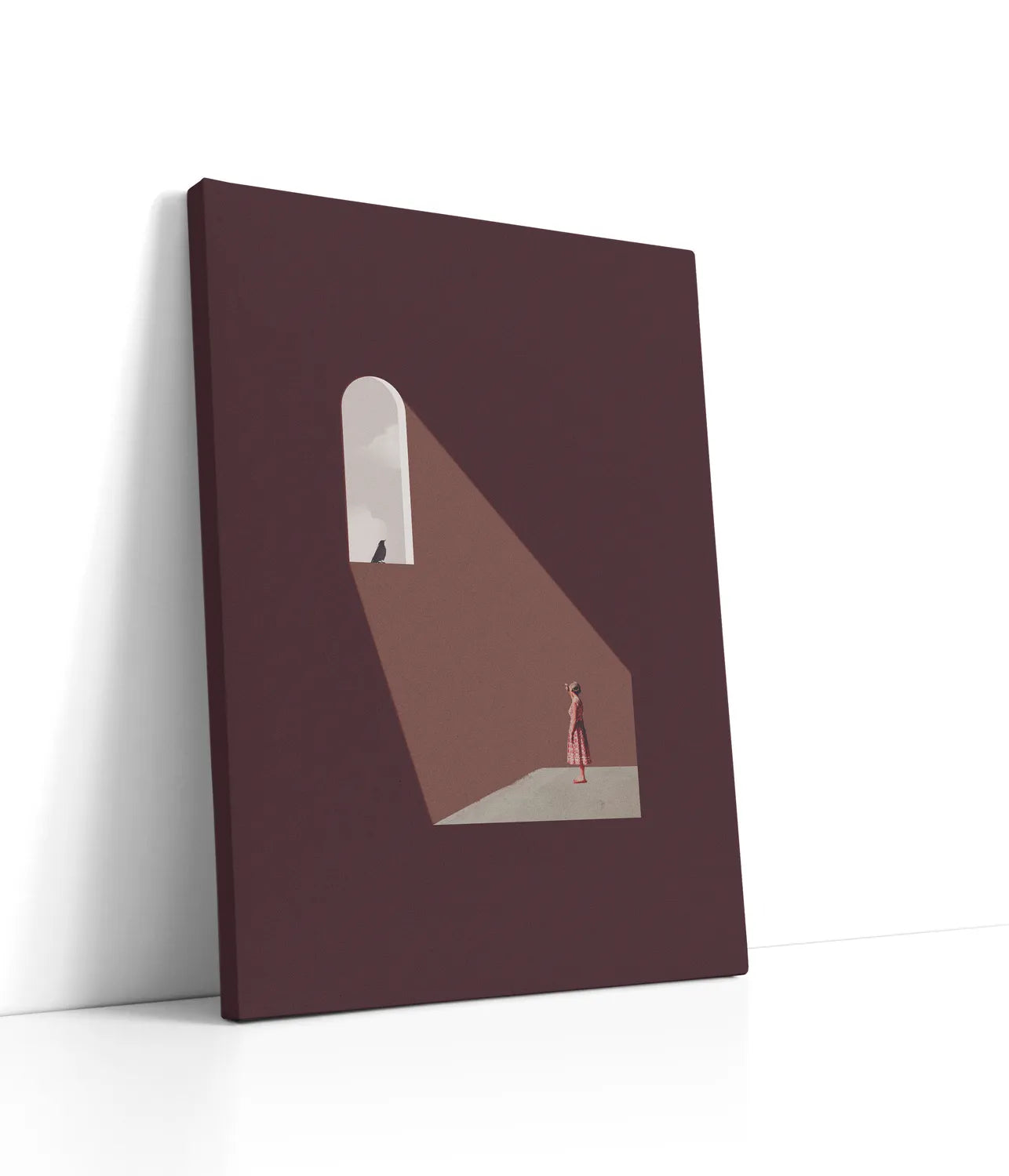 Enlighten me Lærred