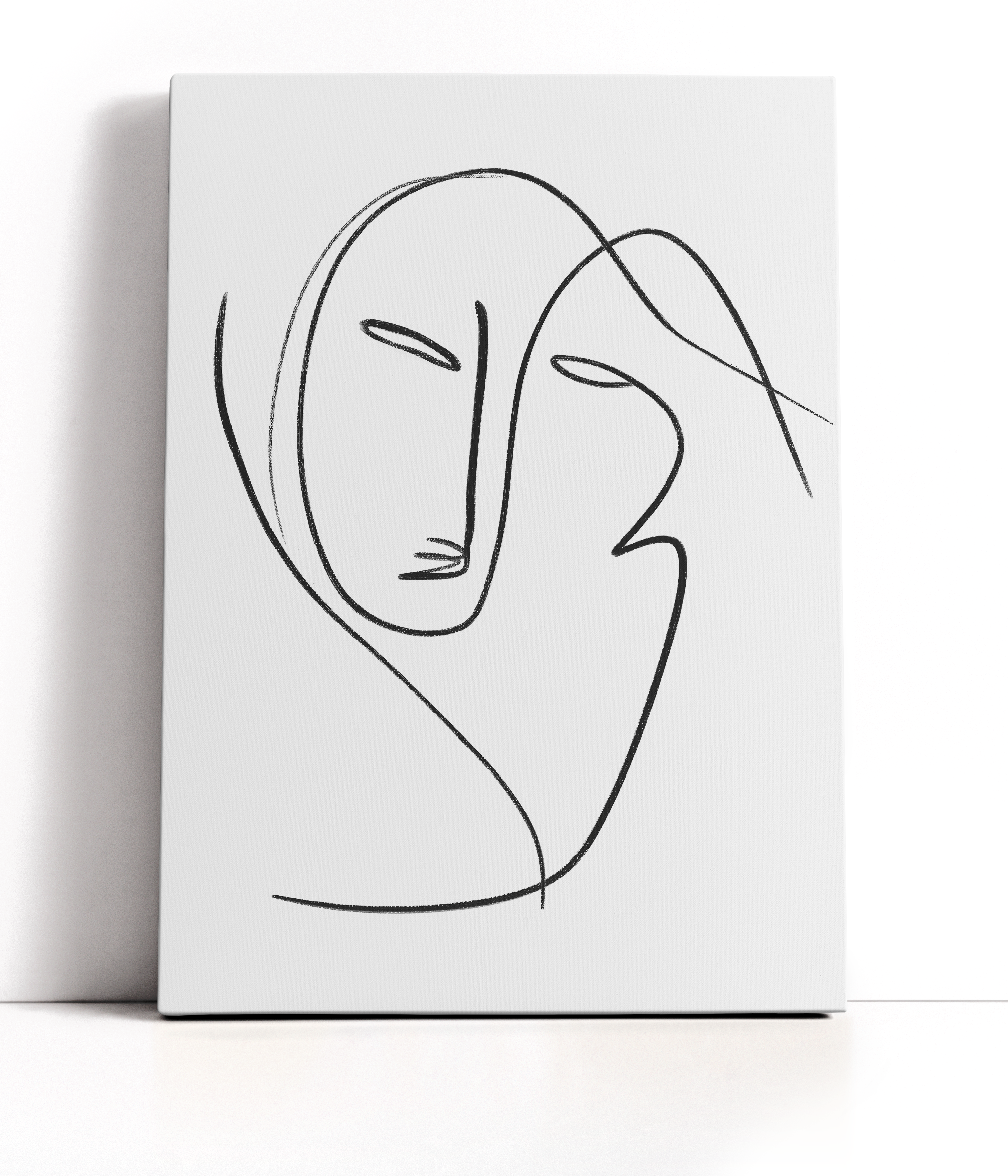 The Face No1 Lærred