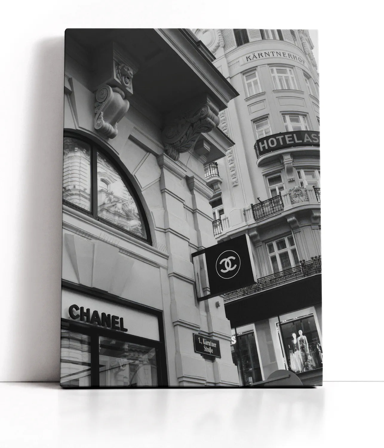 Chanel Front Lærred