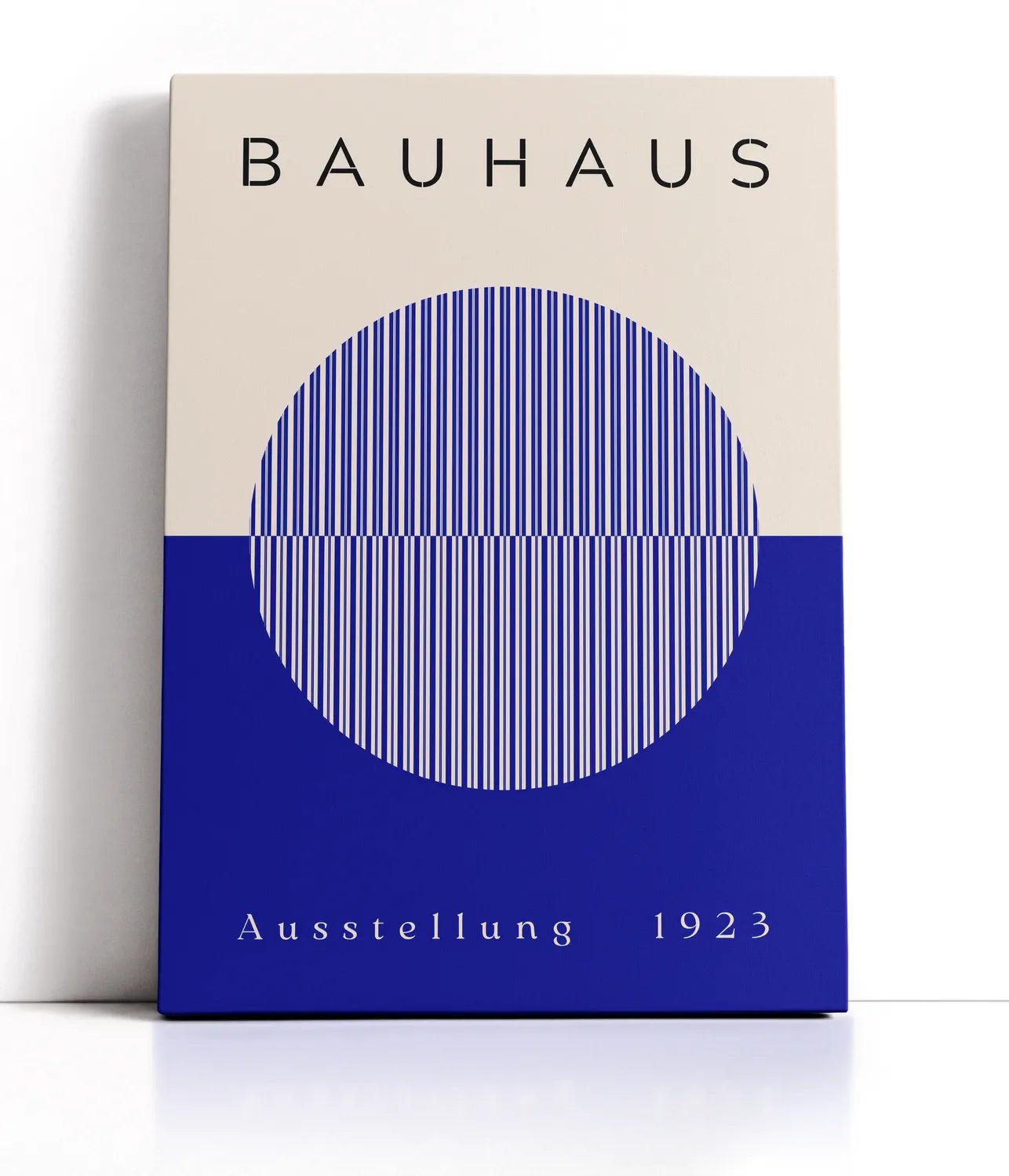 Bauhaus Blue Sea Lærred
