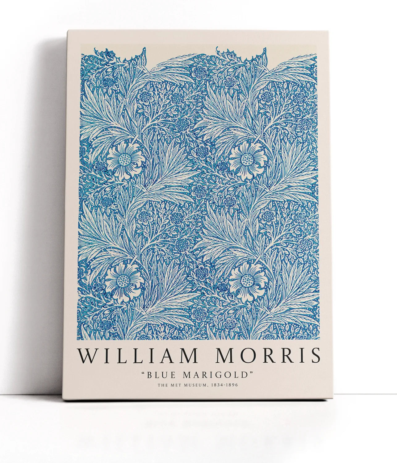 William Morris - Blue Marigold Lærred