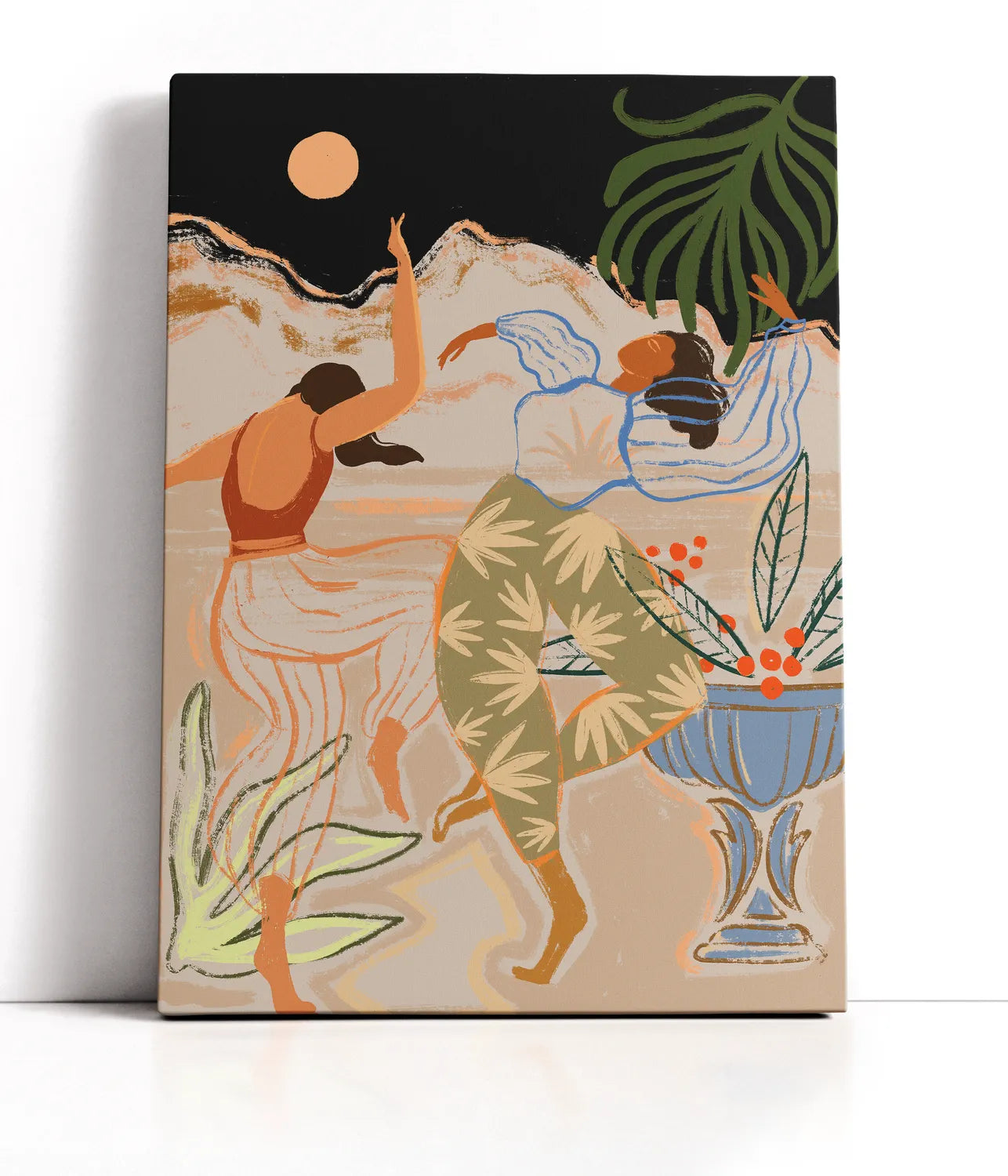 Moonlightdance Lærred