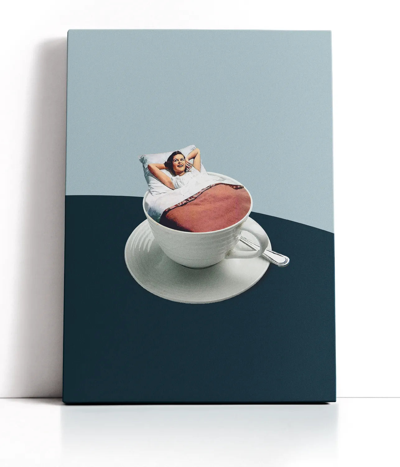 Morning rituals Lærred