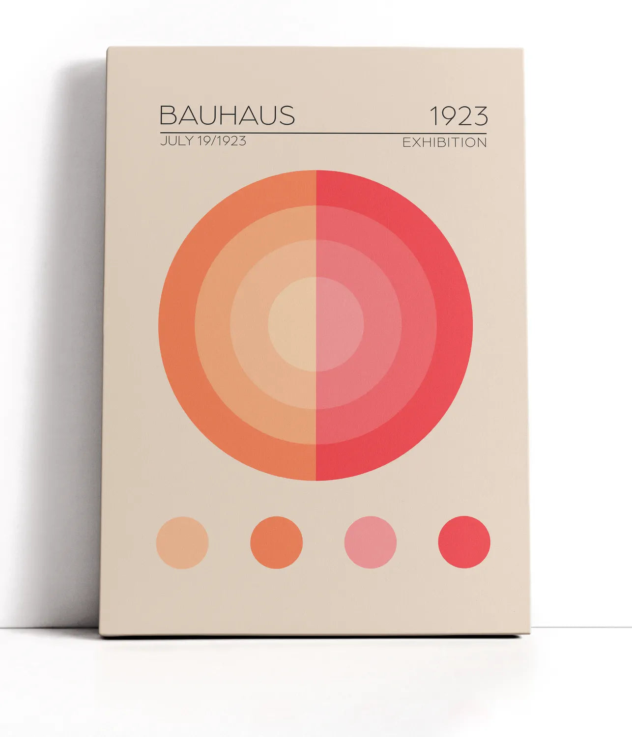 Bauhaus Pembe Daire Lærred