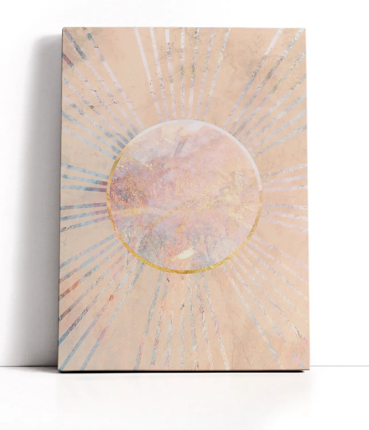 Boho Sun Rays Lærred