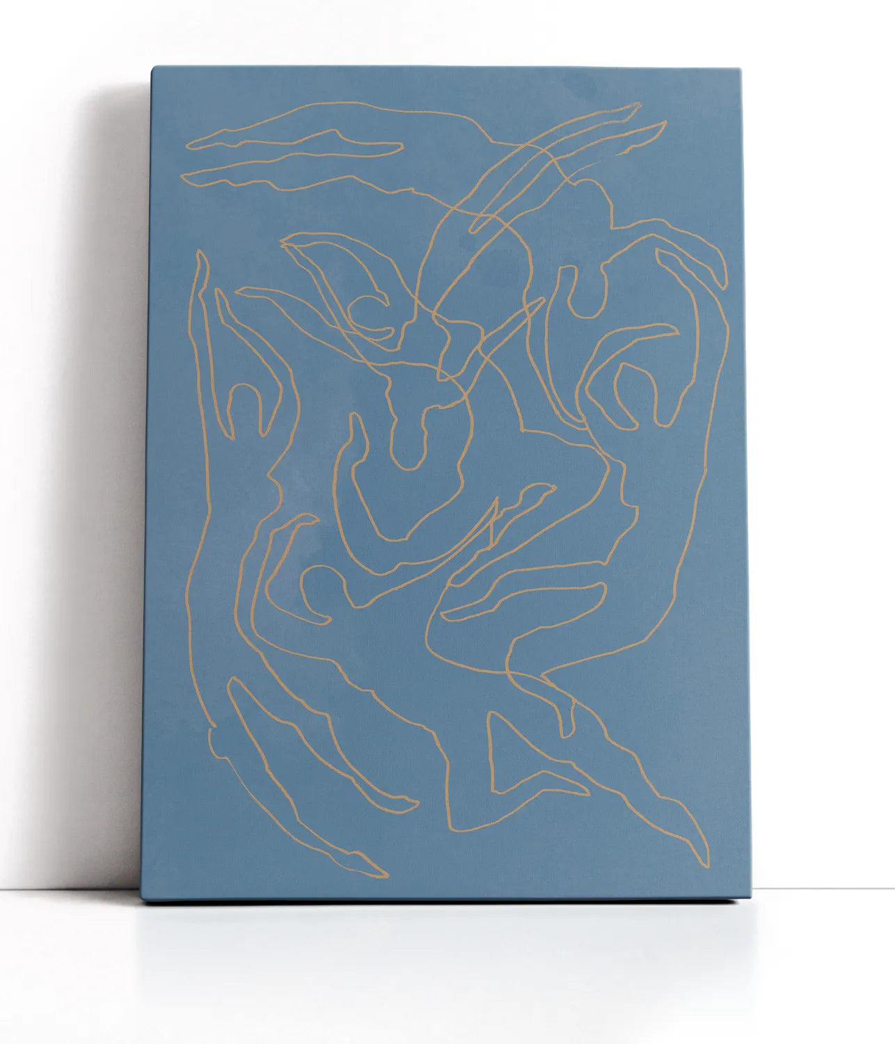 Blue Swimmers Lærred