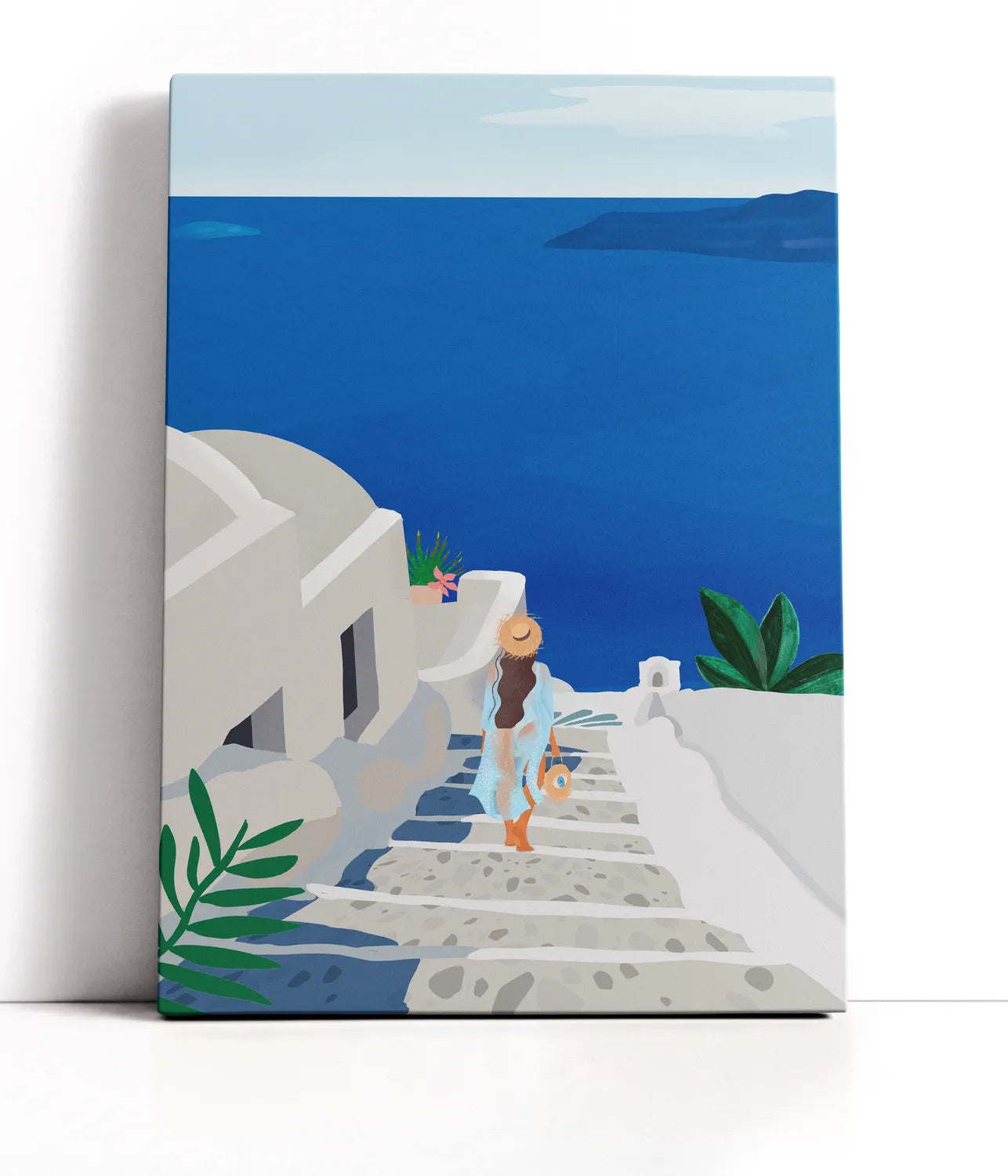 Into the Blue Lærred