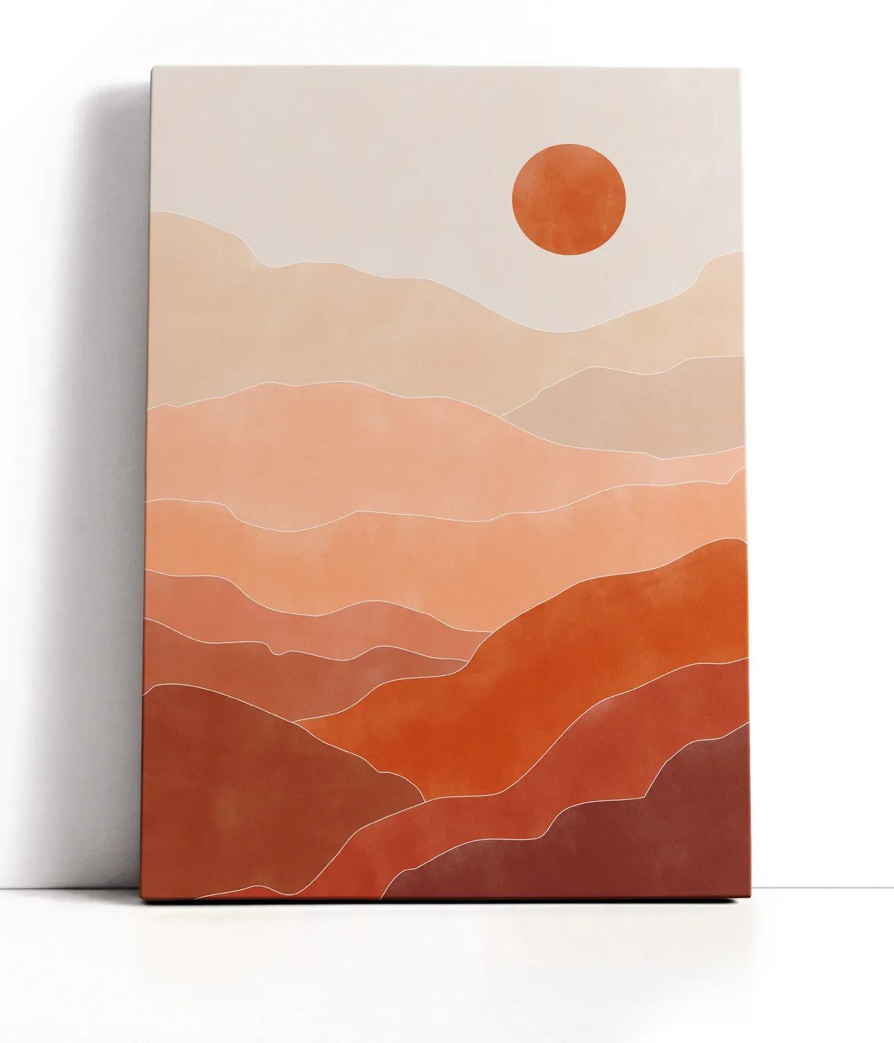 Terracotta37 Lærred