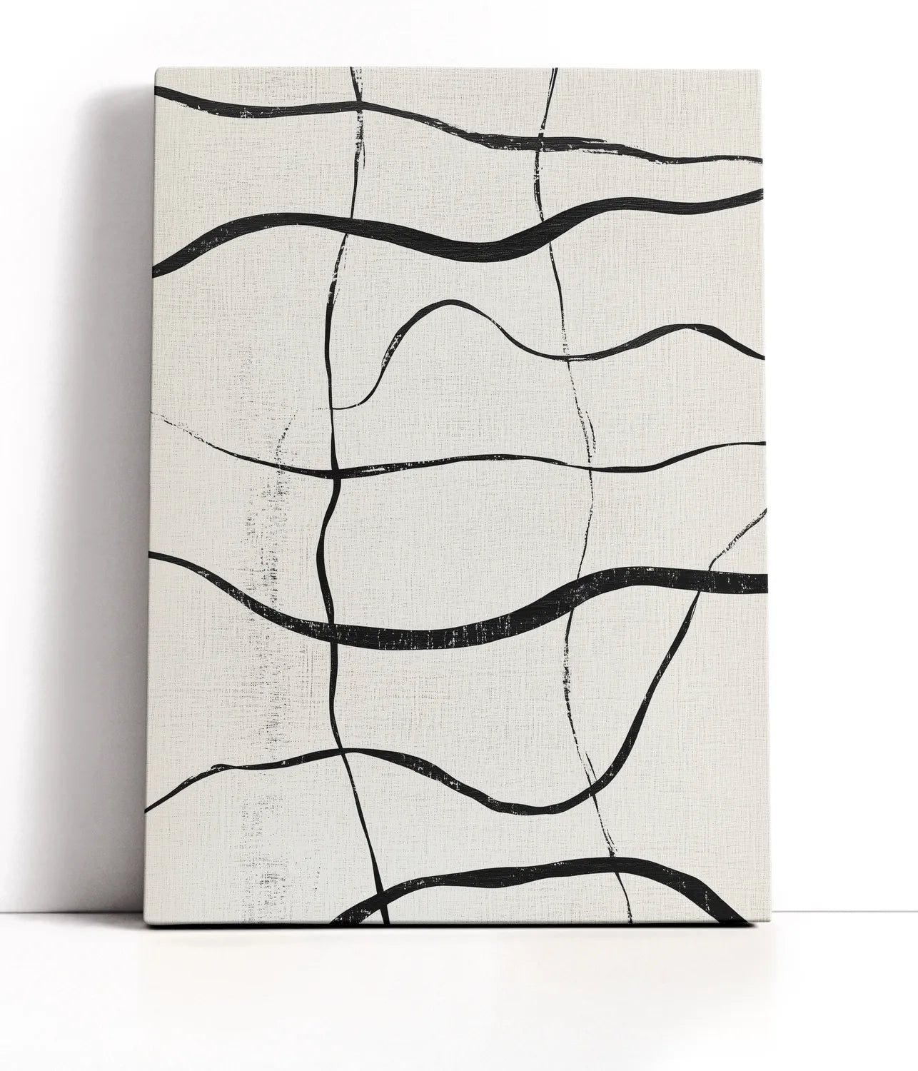 Crossedlines Lærred