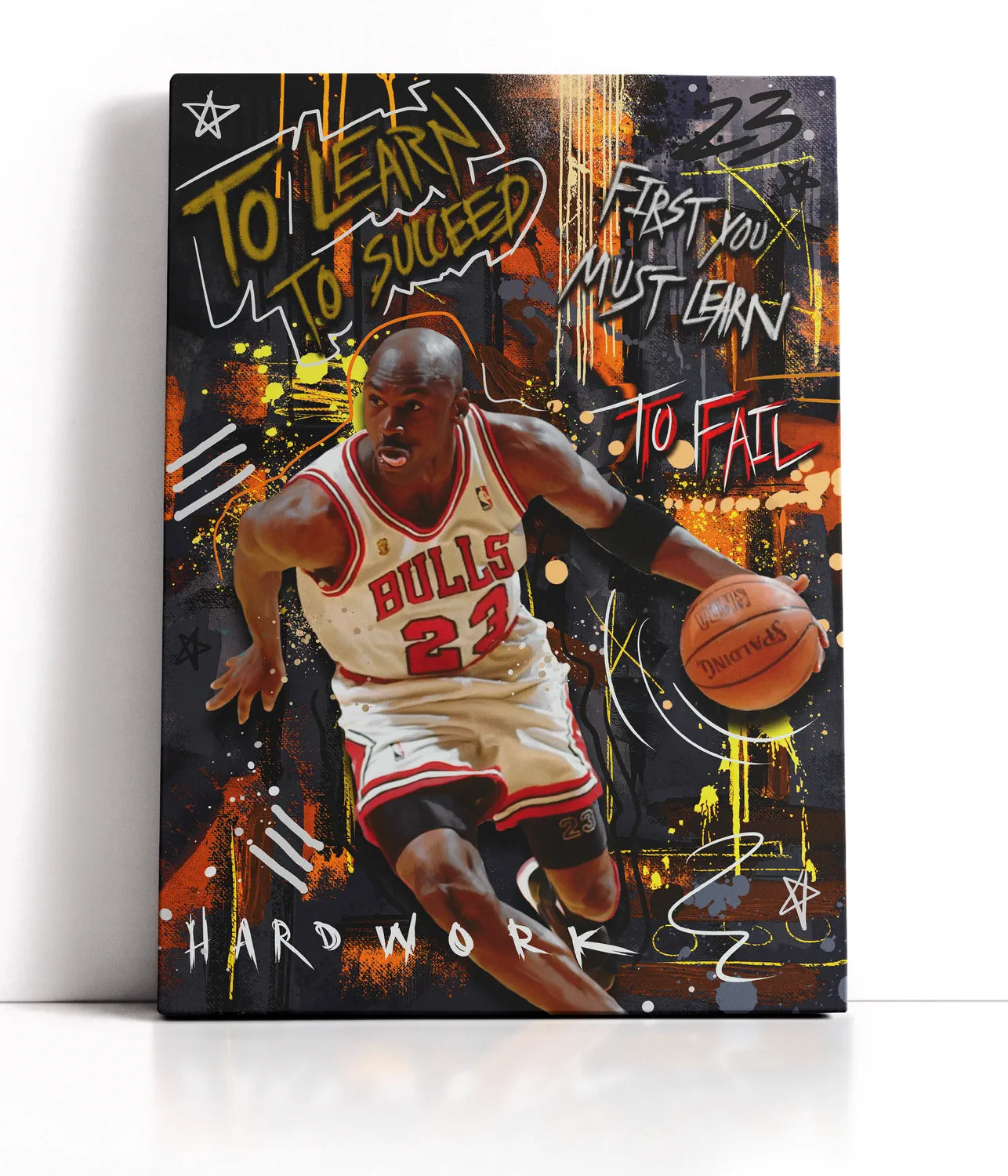 Jordan Basket Lærred