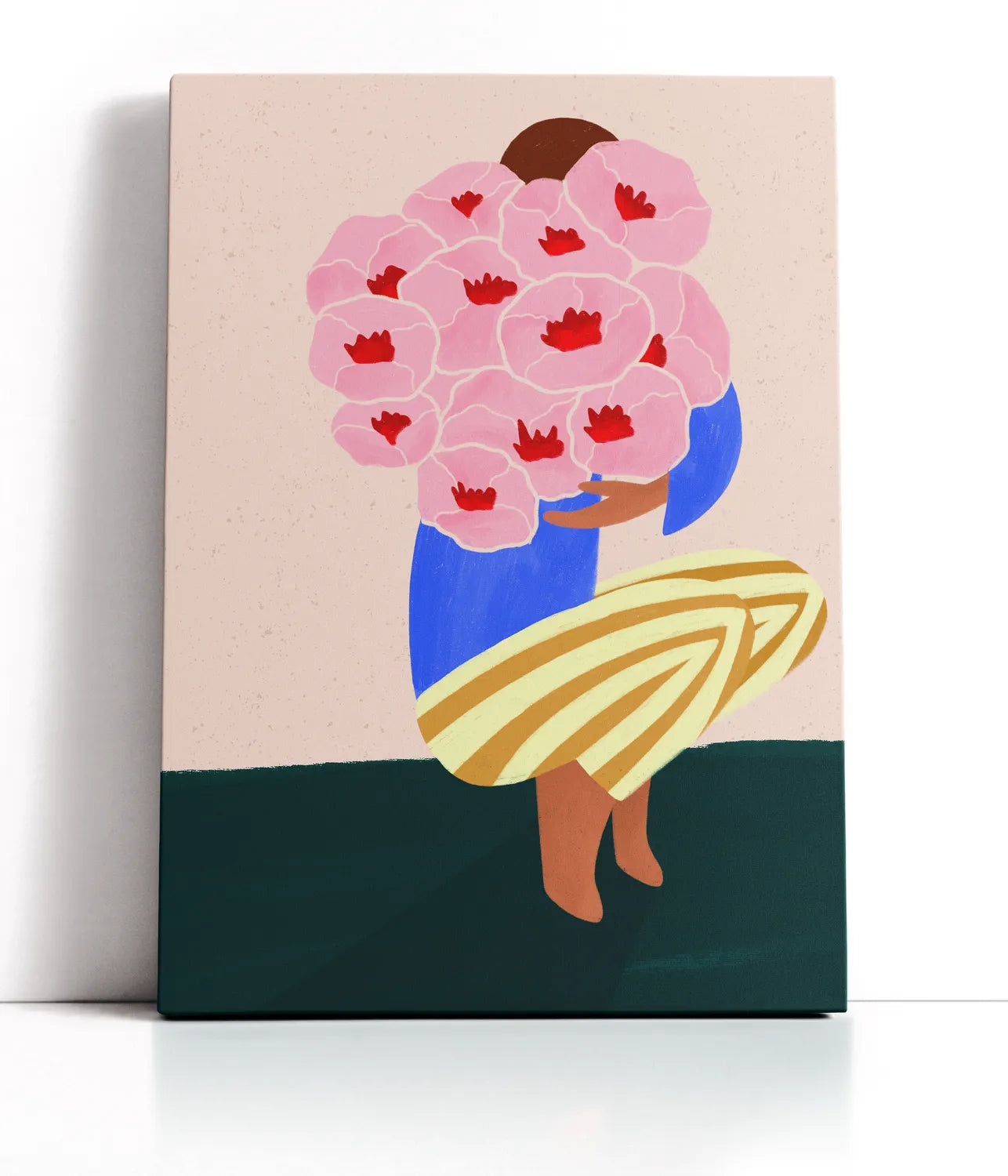 Bouquet Of Flowers Lærred